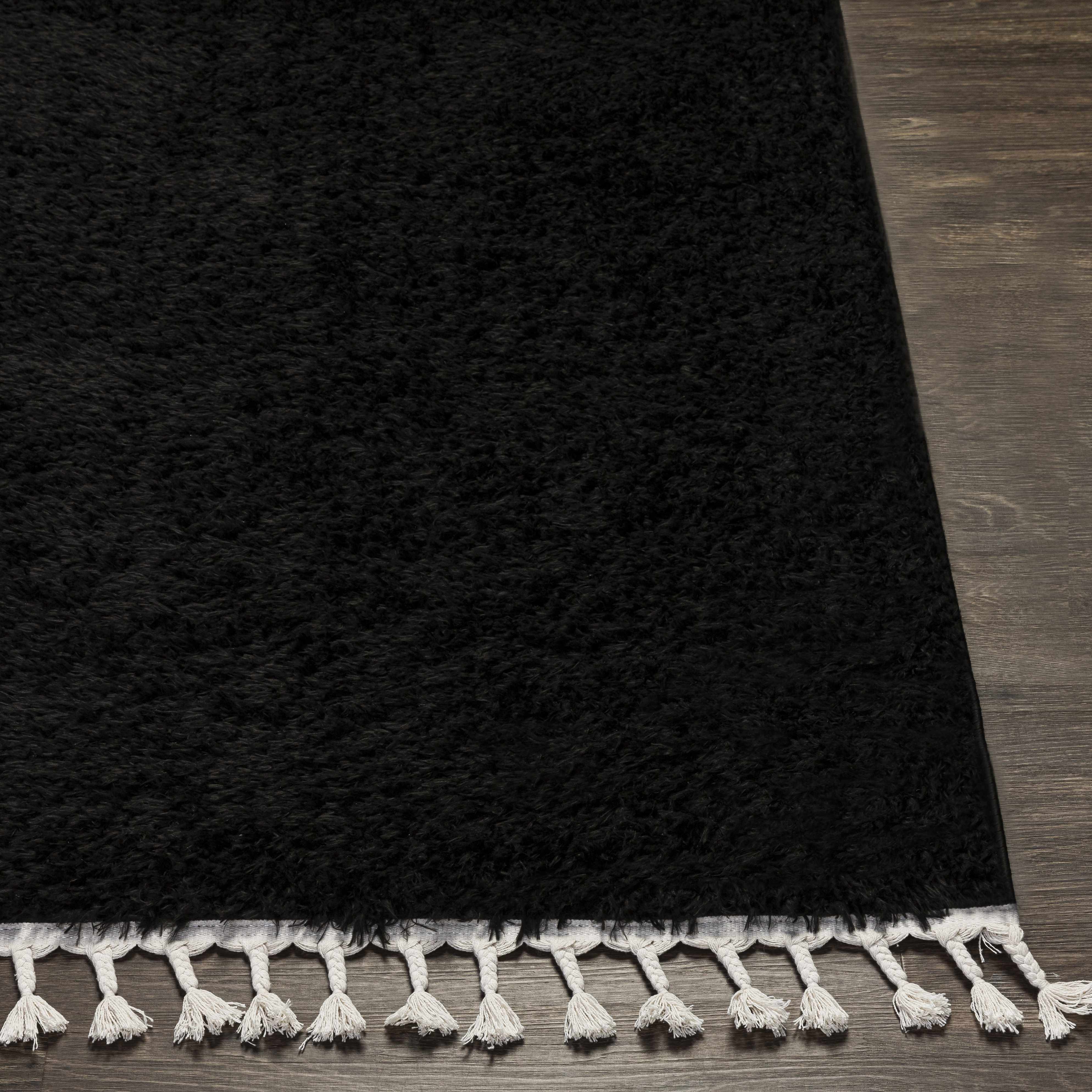 Mampurog Black Shag Rug - Clearance - Image 3