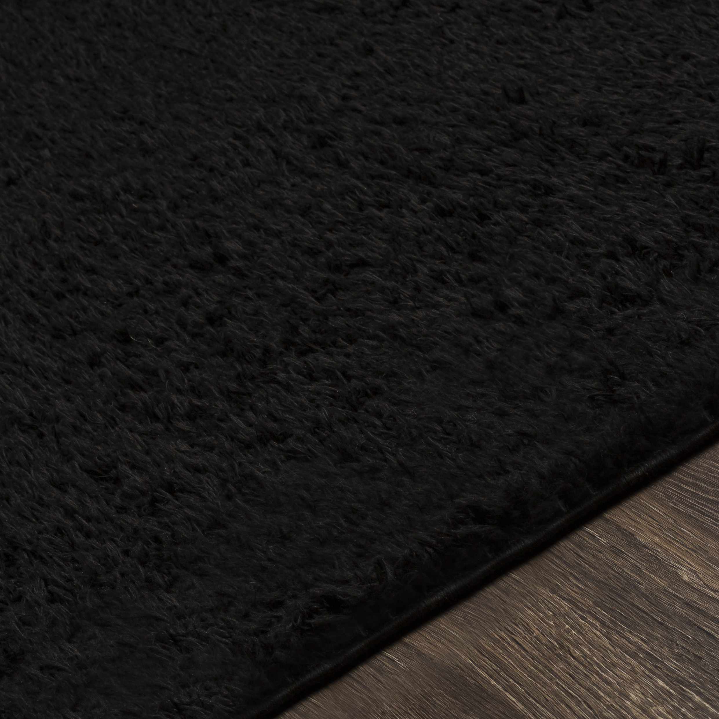 Mampurog Black Shag Rug - Clearance - Image 6