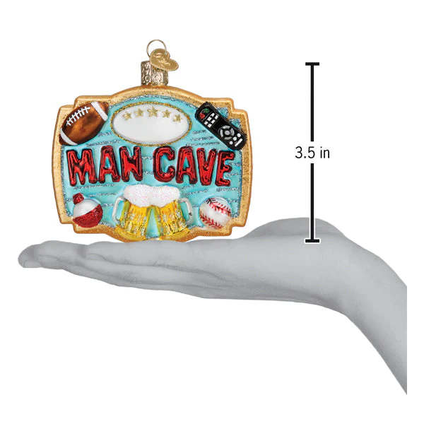 Man Cave Ornament by Old World Christmas - Image 6