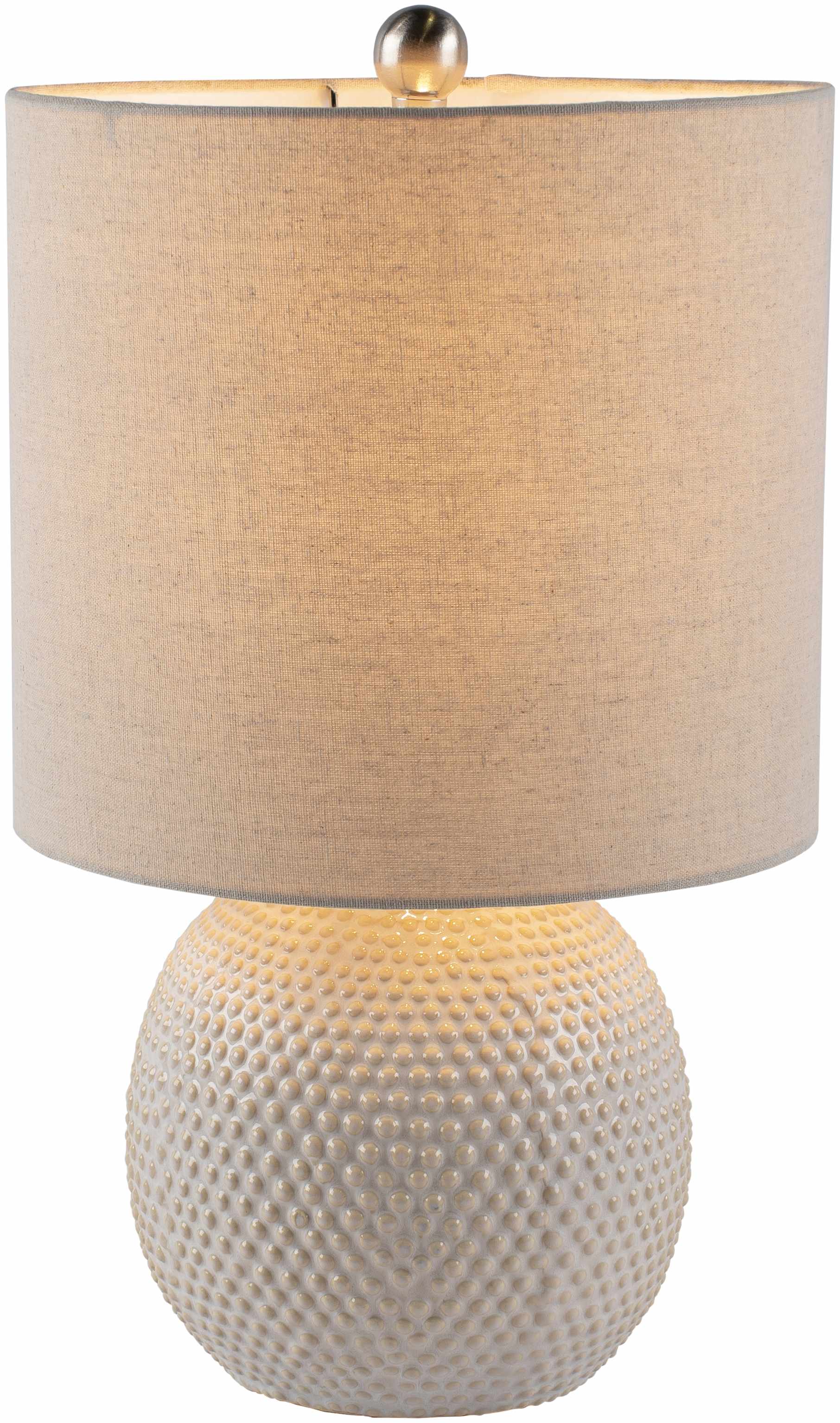 Manaloal Beige Textured Table Lamp - Image 10