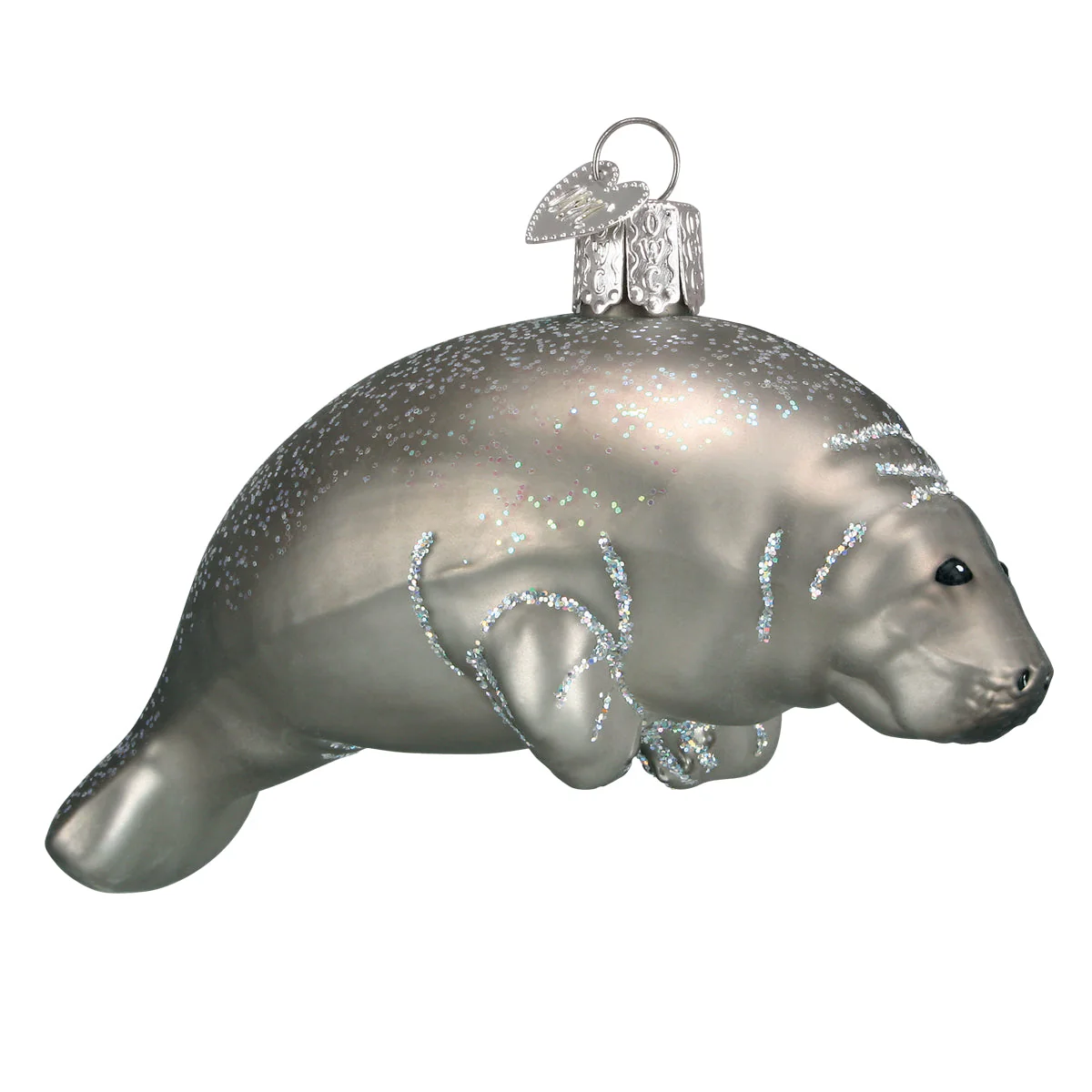 Manatee Ornament by Old World Christmas - Image 3