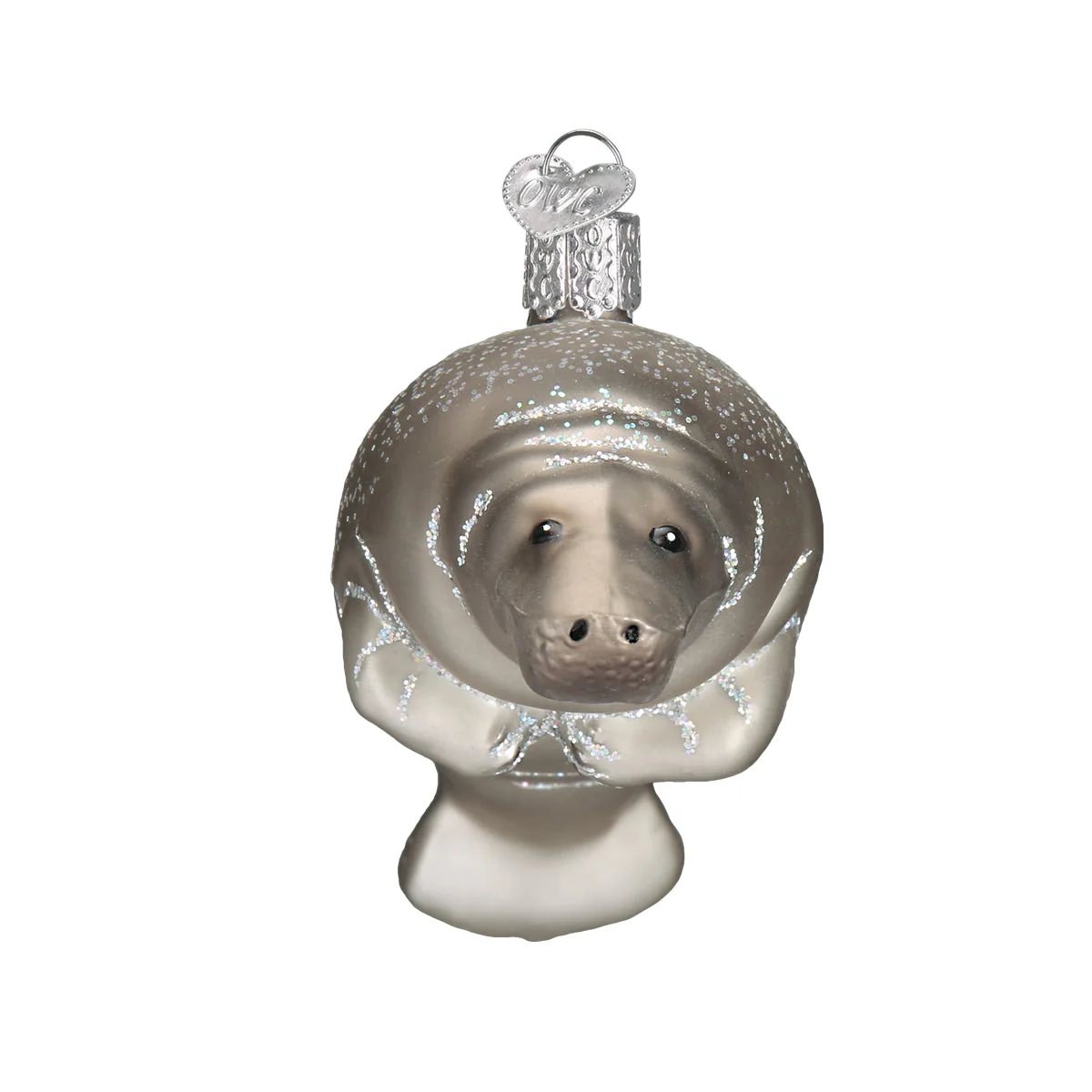 Manatee Ornament by Old World Christmas - Image 4