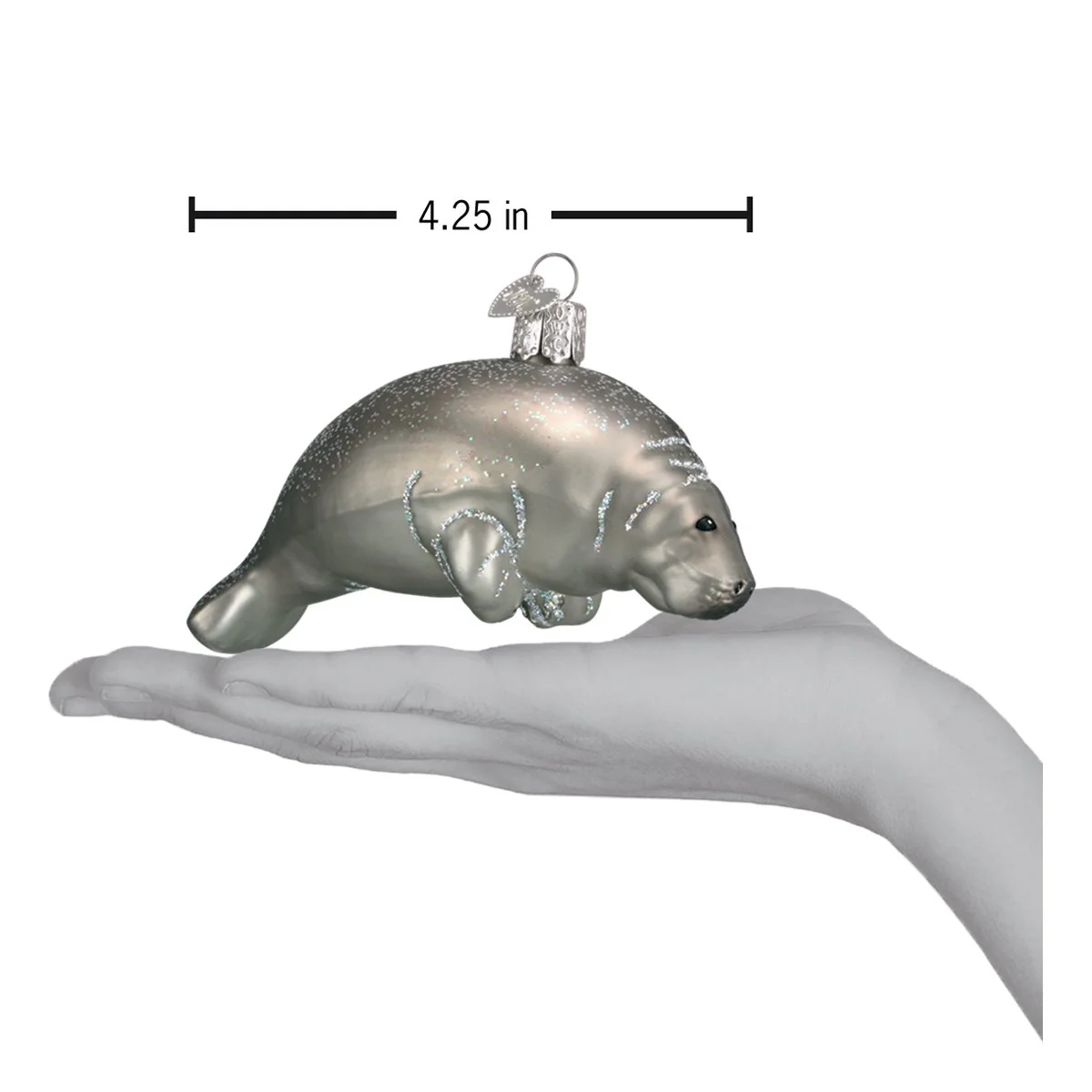 Manatee Ornament by Old World Christmas - Image 5
