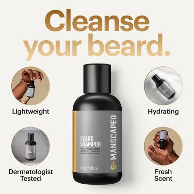 Manscaped Beard Shampoo 4 fl oz - New - Image 3