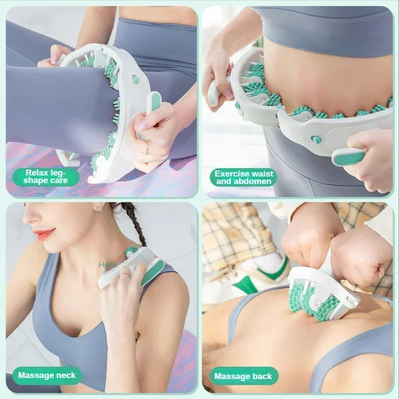 Manual Leg Roller Massager with Ergonomic Design – Relaxing Body Massage Tool - Image 5