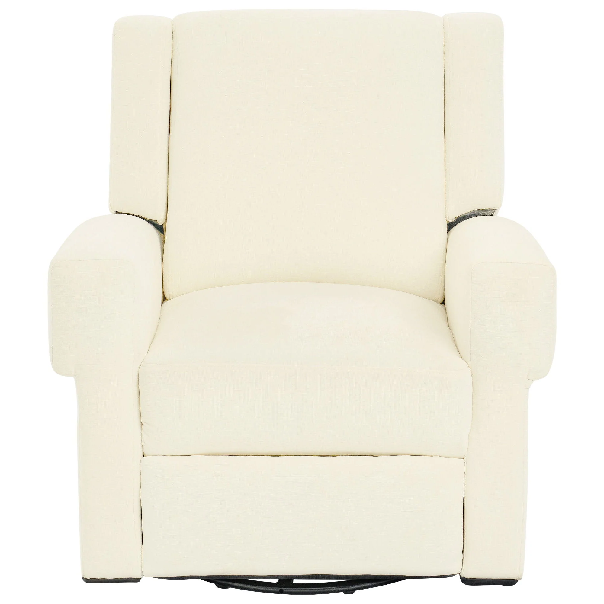 Manual Recliner Chair With Swivel Rocker Function, Dual Recline Angles - Image 2