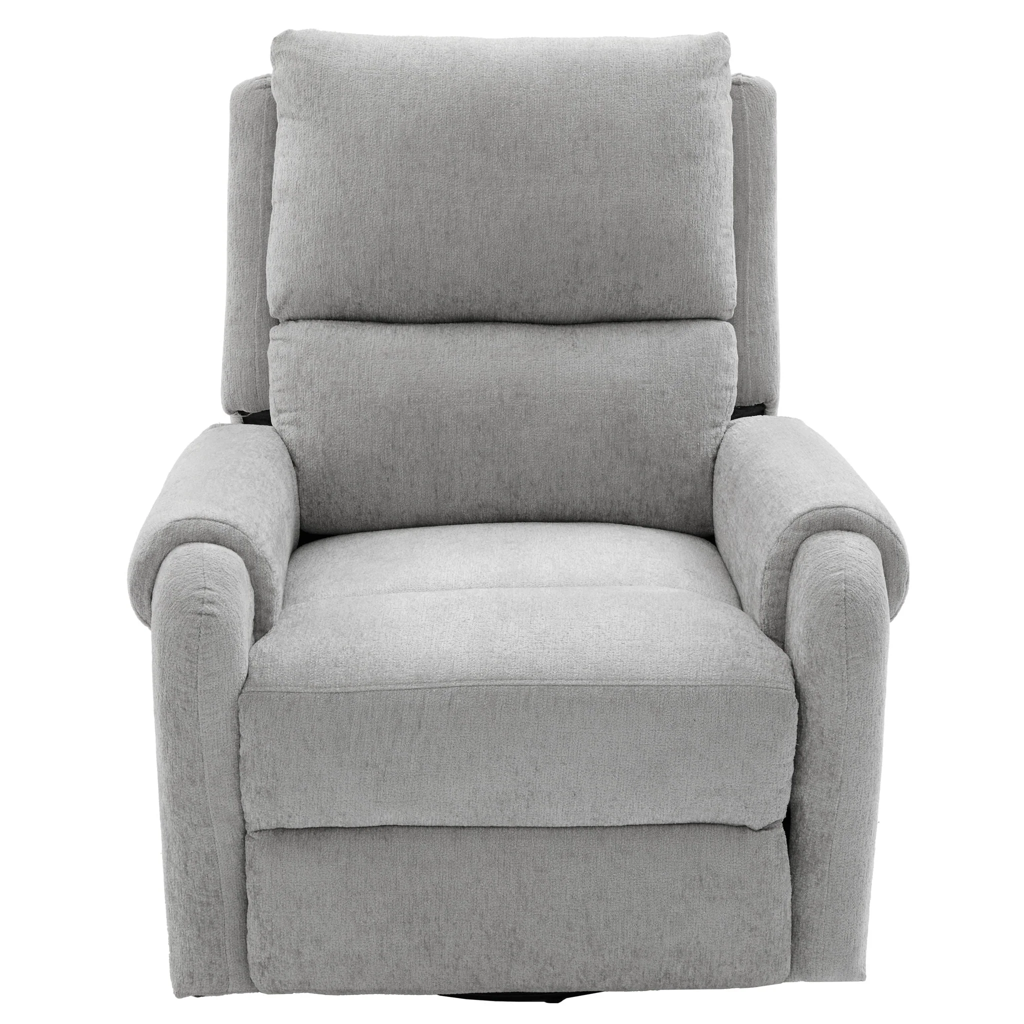 Manual Recliner Massage Chair with Swivel Rocker and 8 Massage Modes - Image 4