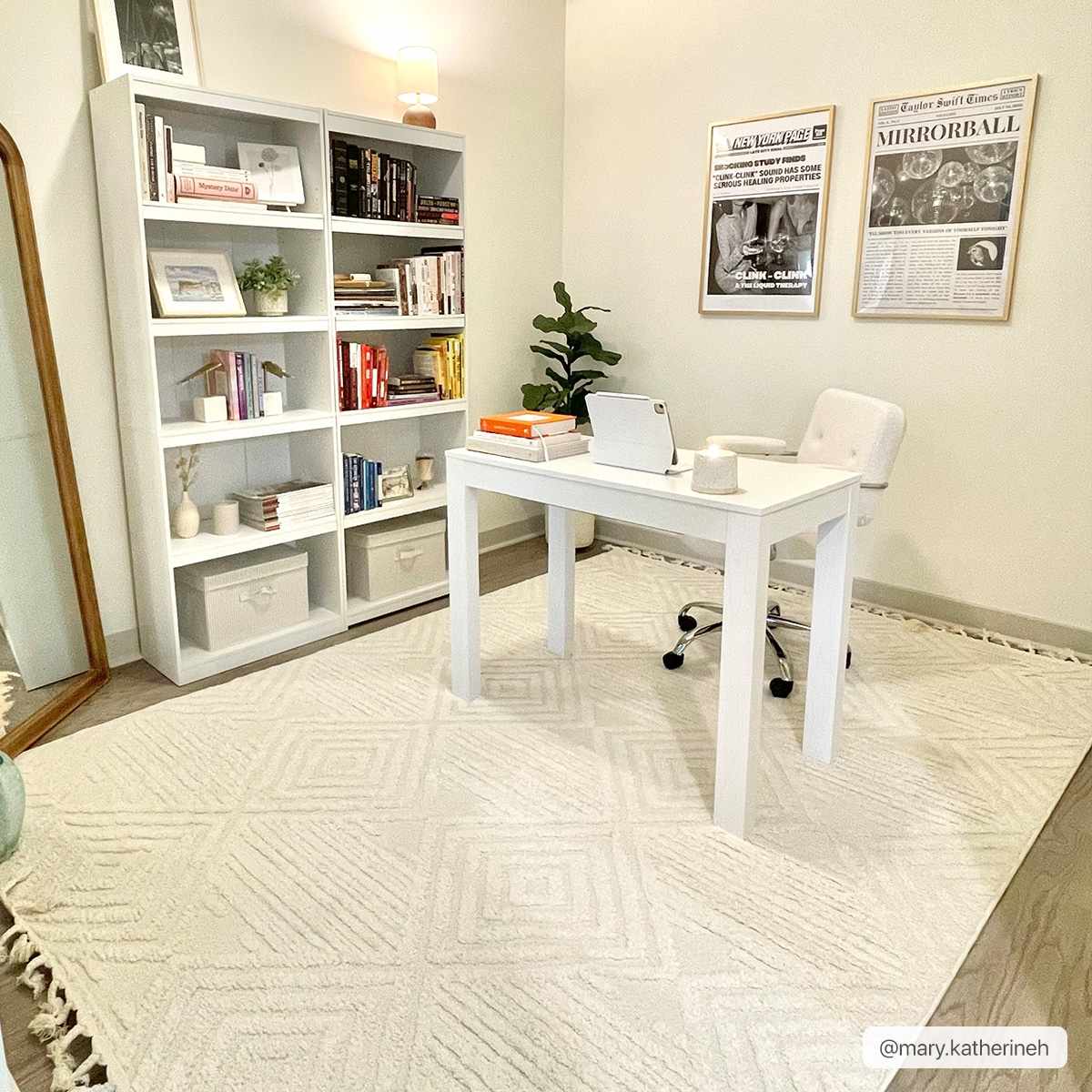 Manyas 3D Bone Area Rug with Tassels - Image 11