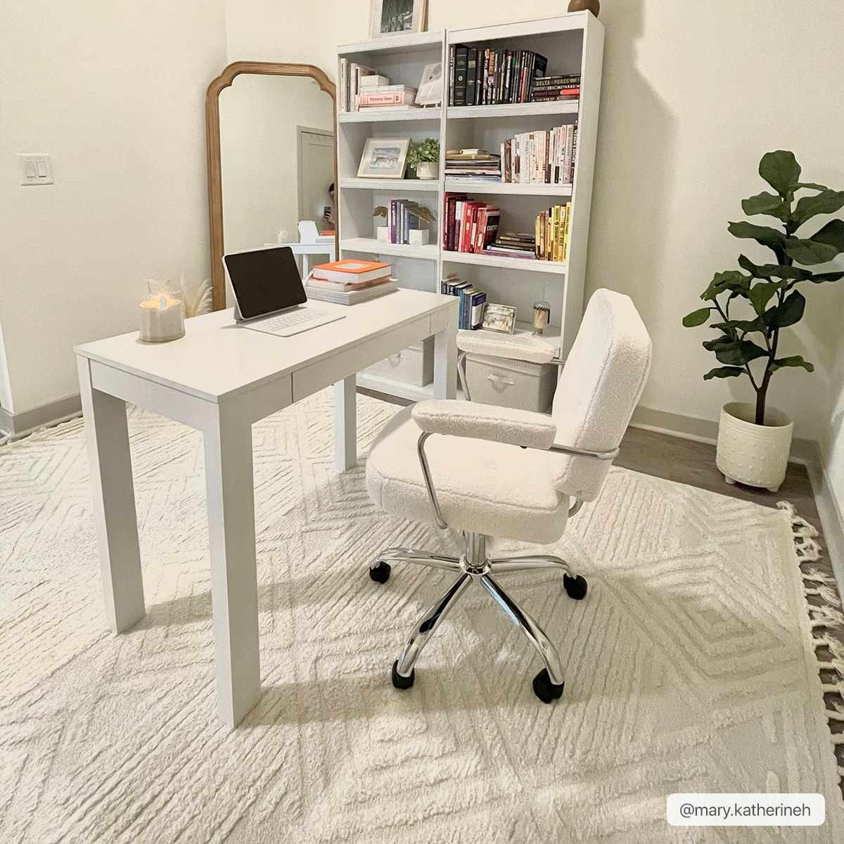 Manyas 3D Bone Area Rug with Tassels - Image 12