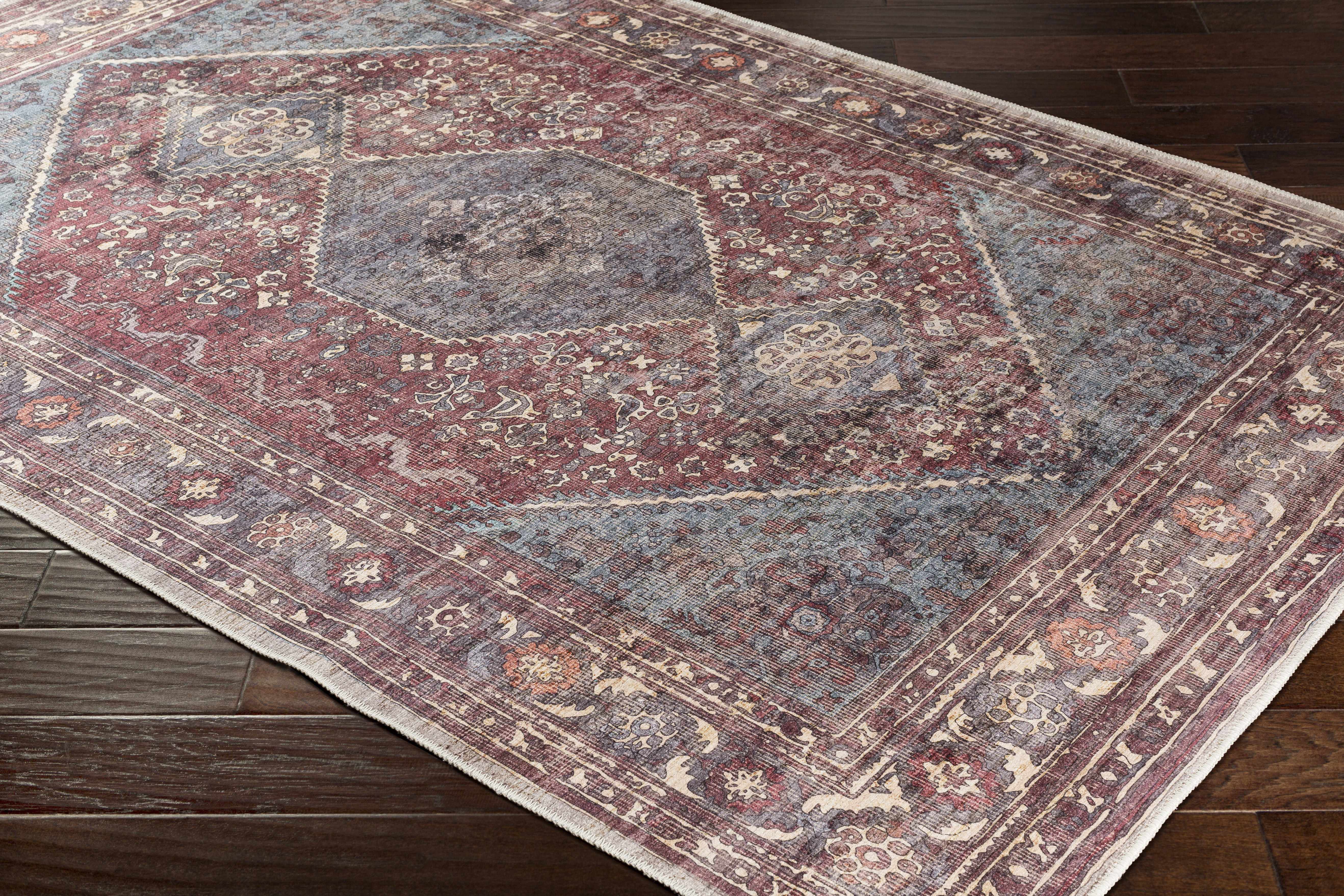 Maplesville Washable Area Rug - Clearance - Image 11