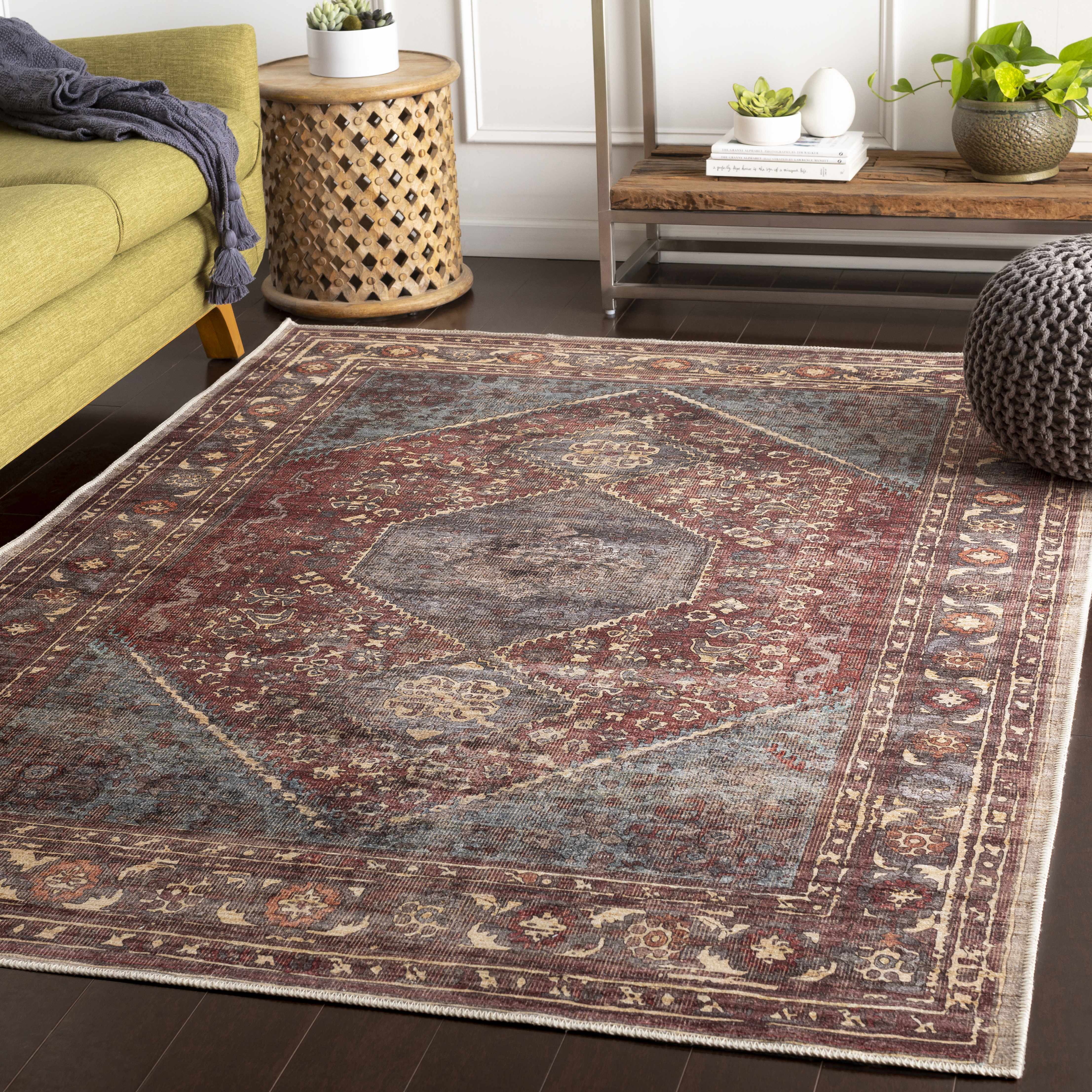 Maplesville Washable Area Rug - Clearance - Image 2