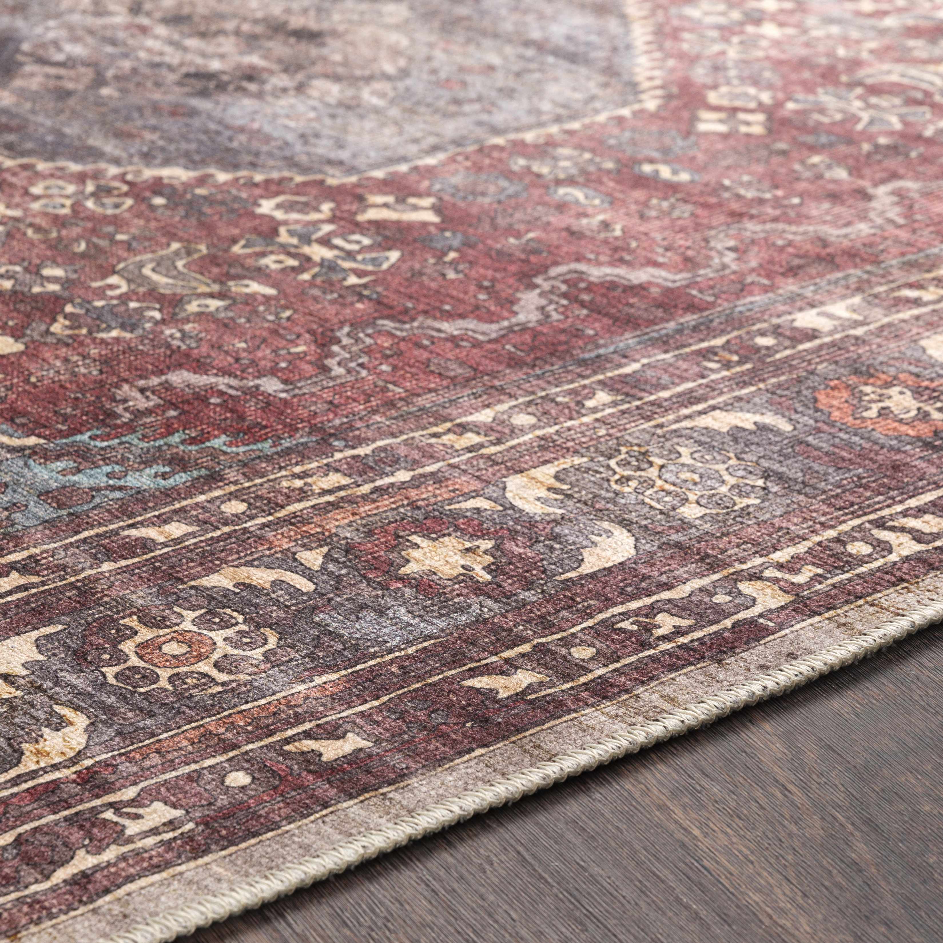 Maplesville Washable Area Rug - Clearance - Image 5