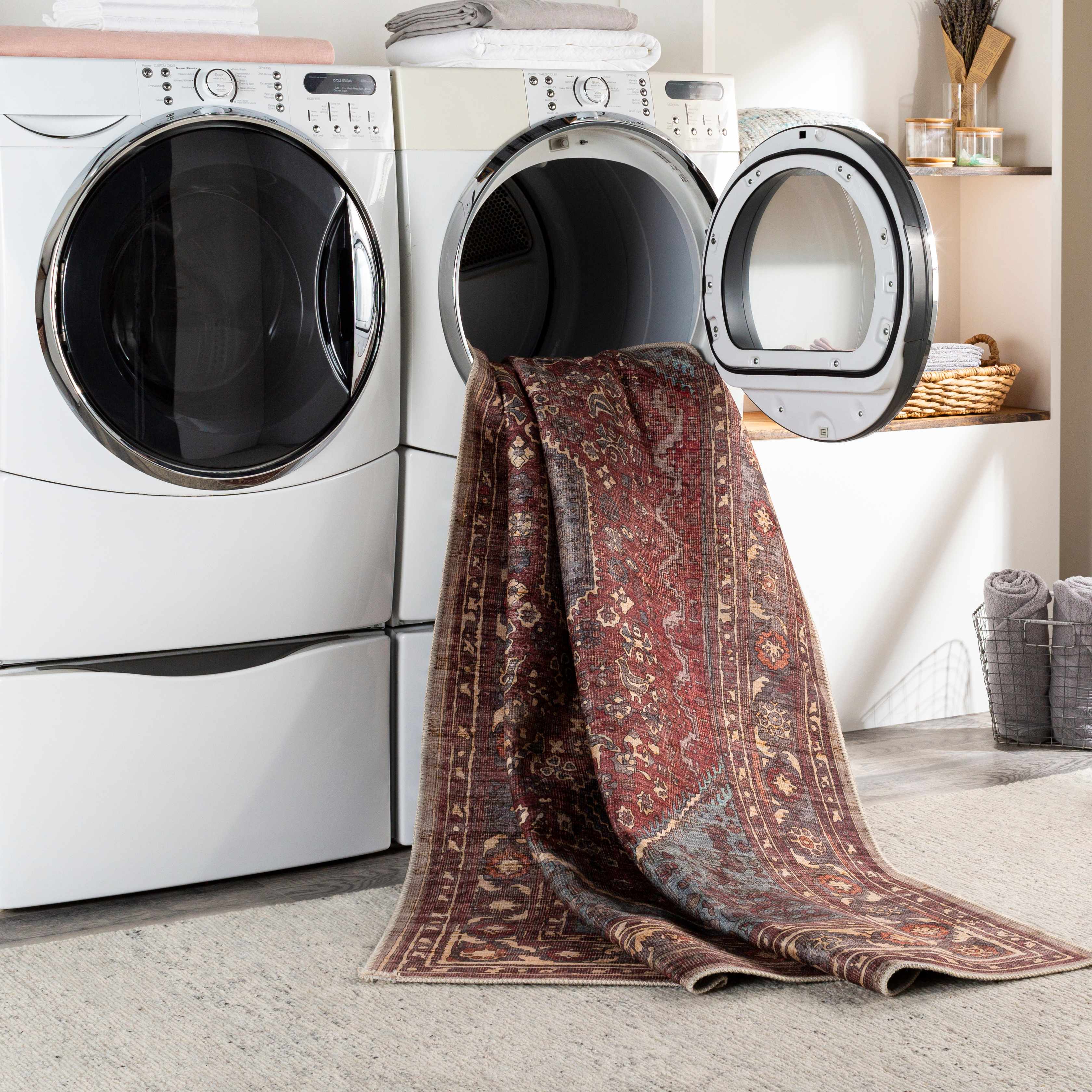 Maplesville Washable Area Rug - Clearance - Image 6