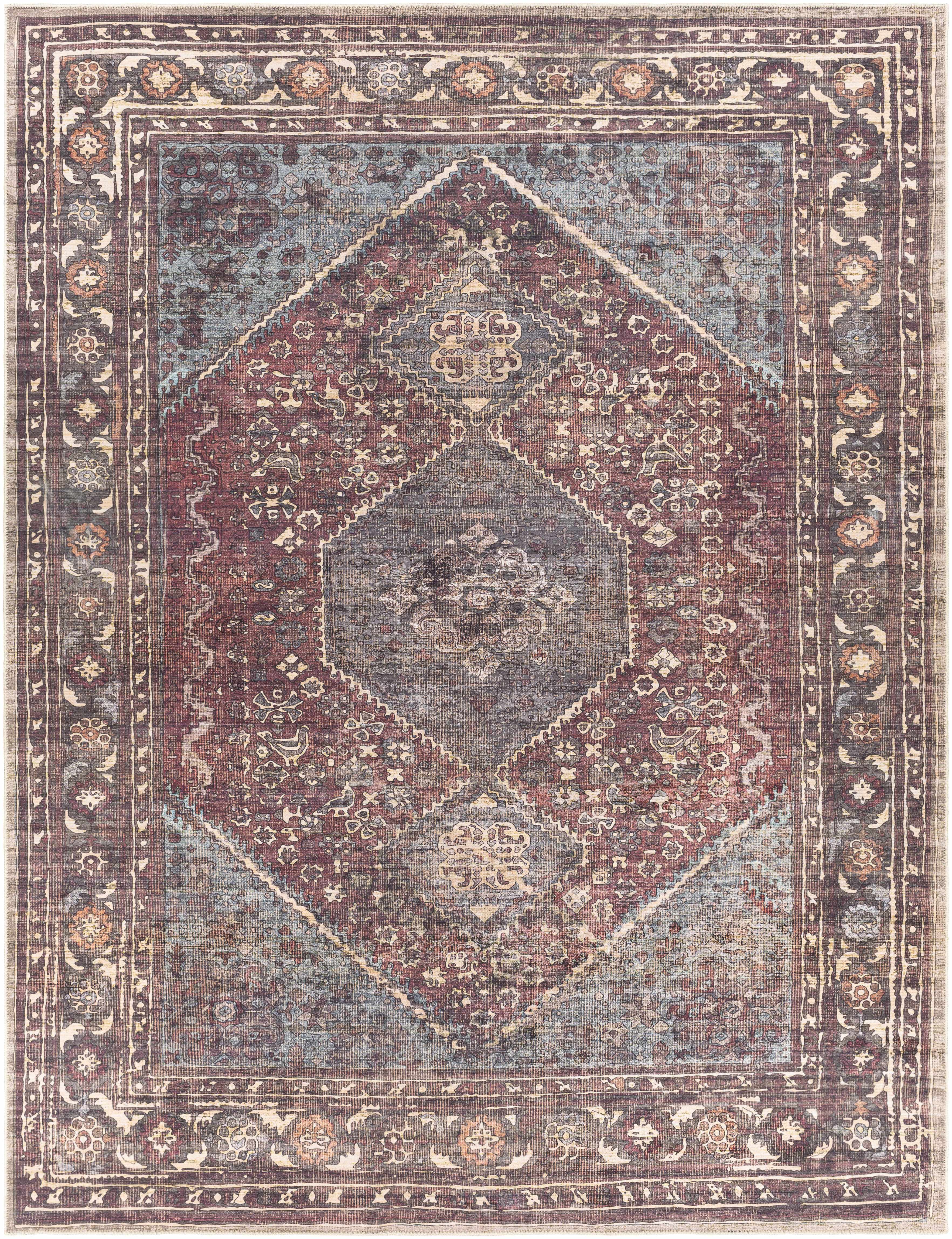 Maplesville Washable Area Rug - Clearance - Image 7