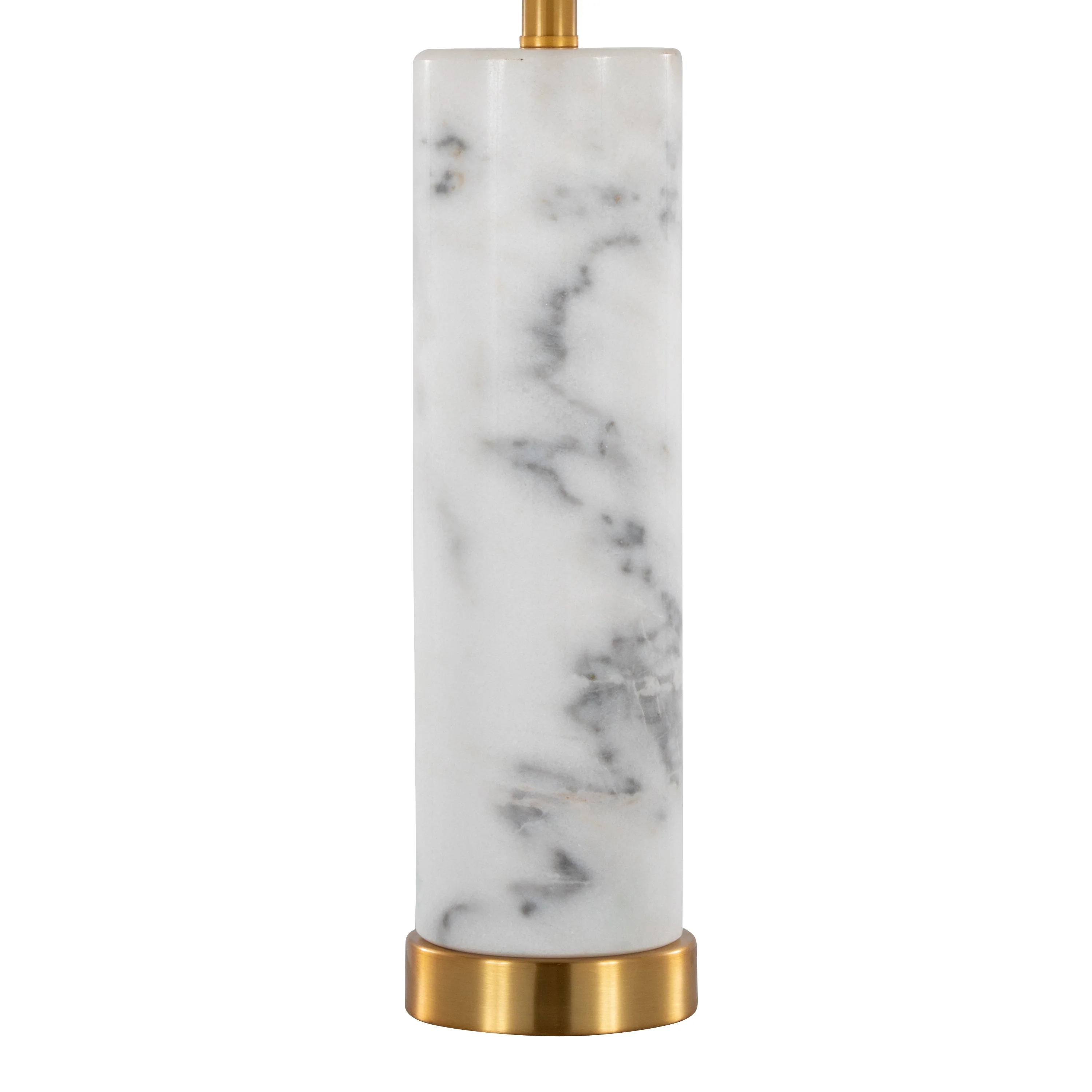 Marabella 26" Contemporary Marble Table Lamp Set of 2 - Image 4