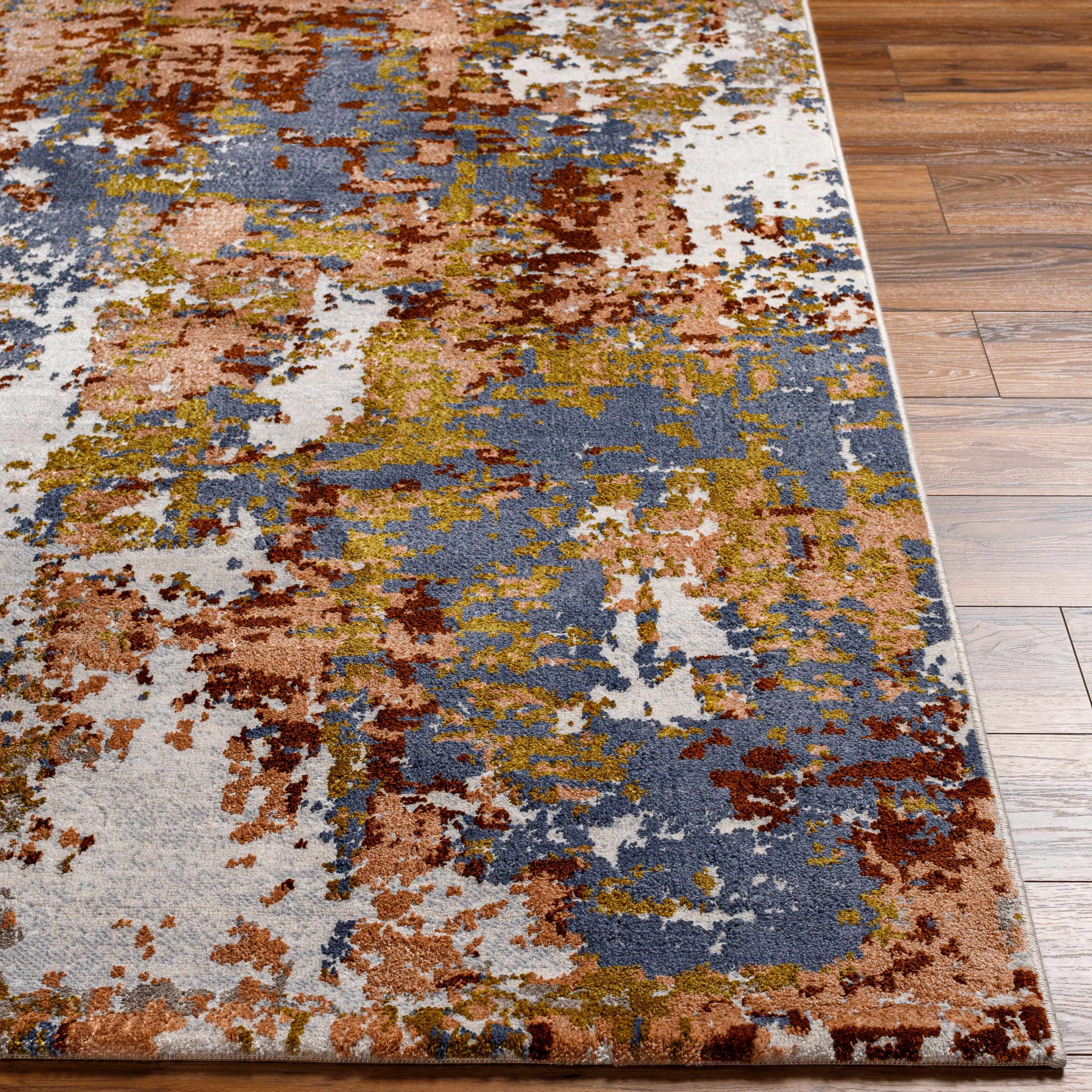 Maralal Pink & Blue Area Rug - Clearance - Image 5