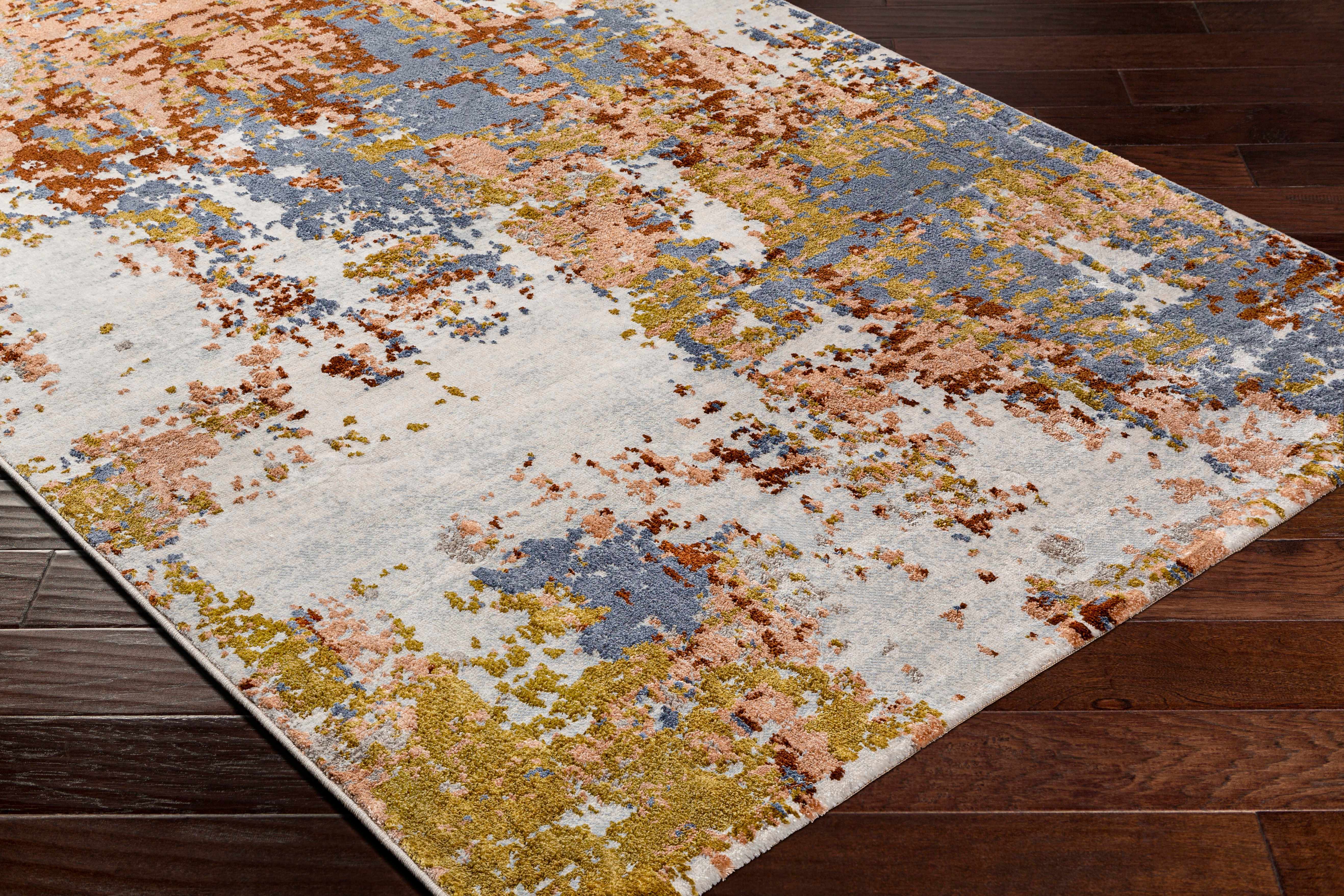 Maralal Pink & Blue Area Rug - Clearance - Image 6