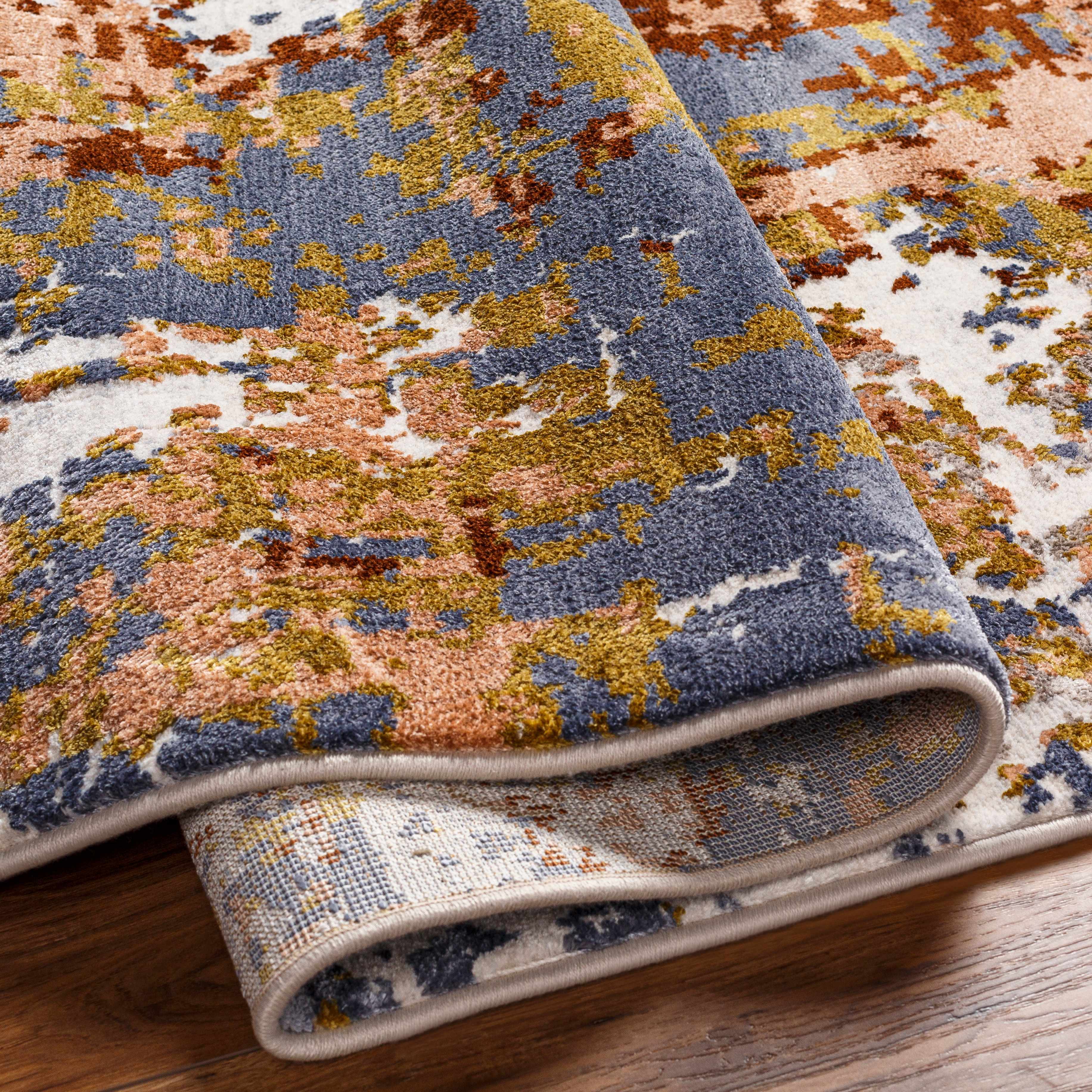 Maralal Pink & Blue Area Rug - Clearance - Image 7