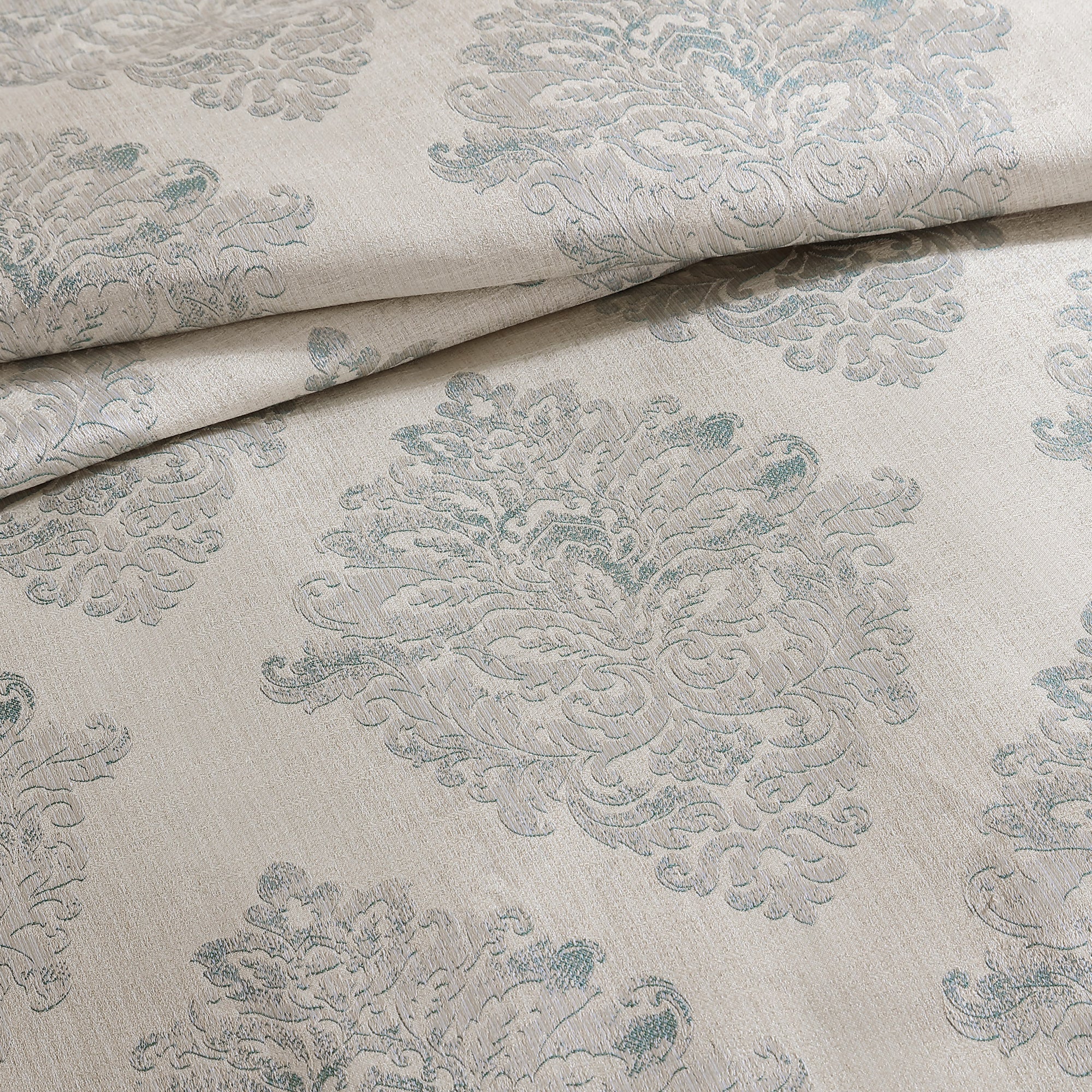 Marana 9 Pc Medallion Jacquard Comforter Set - Image 3