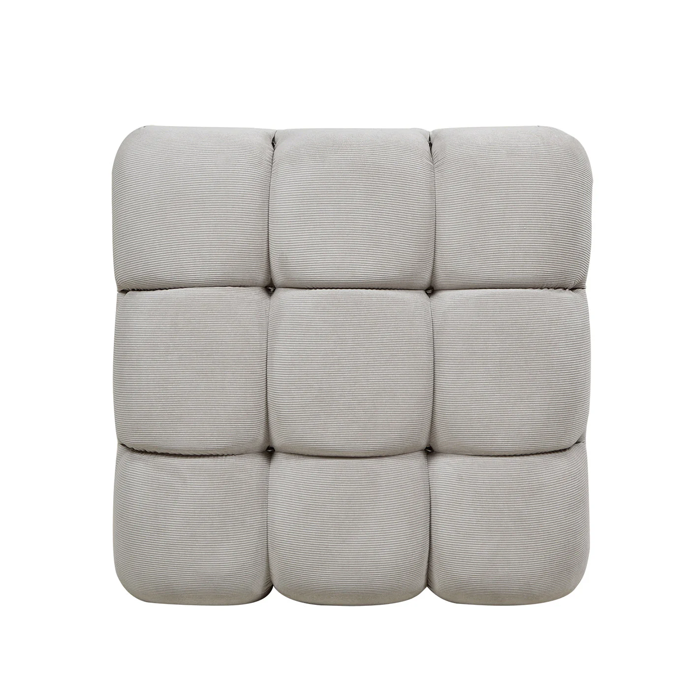 Marcel 36" Bubble Modular Modern Cocktail Ottoman - Image 5