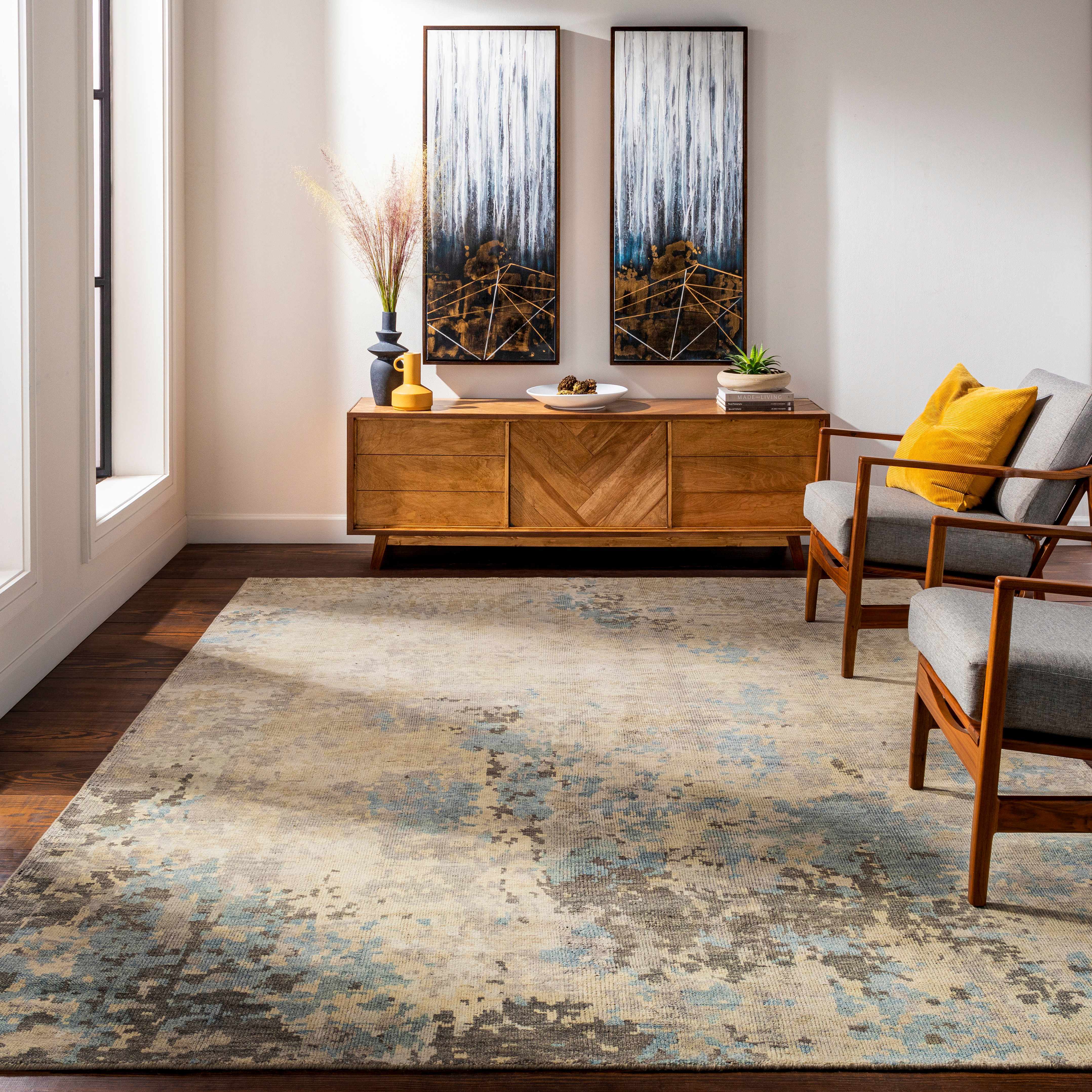 Marco Handmade Wool Rug - Clearance - Image 2