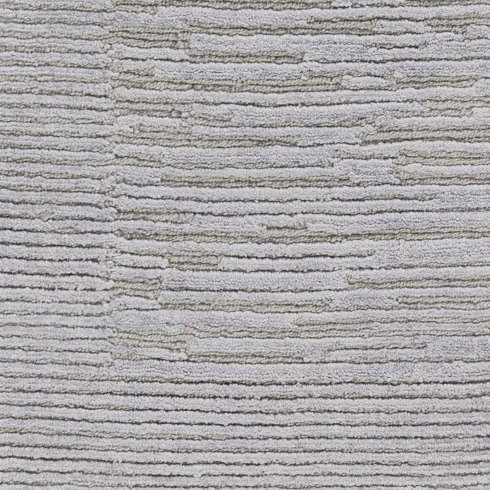 Mardi Silver Premium Wool&Silk Area Rug - Clearance - Image 3
