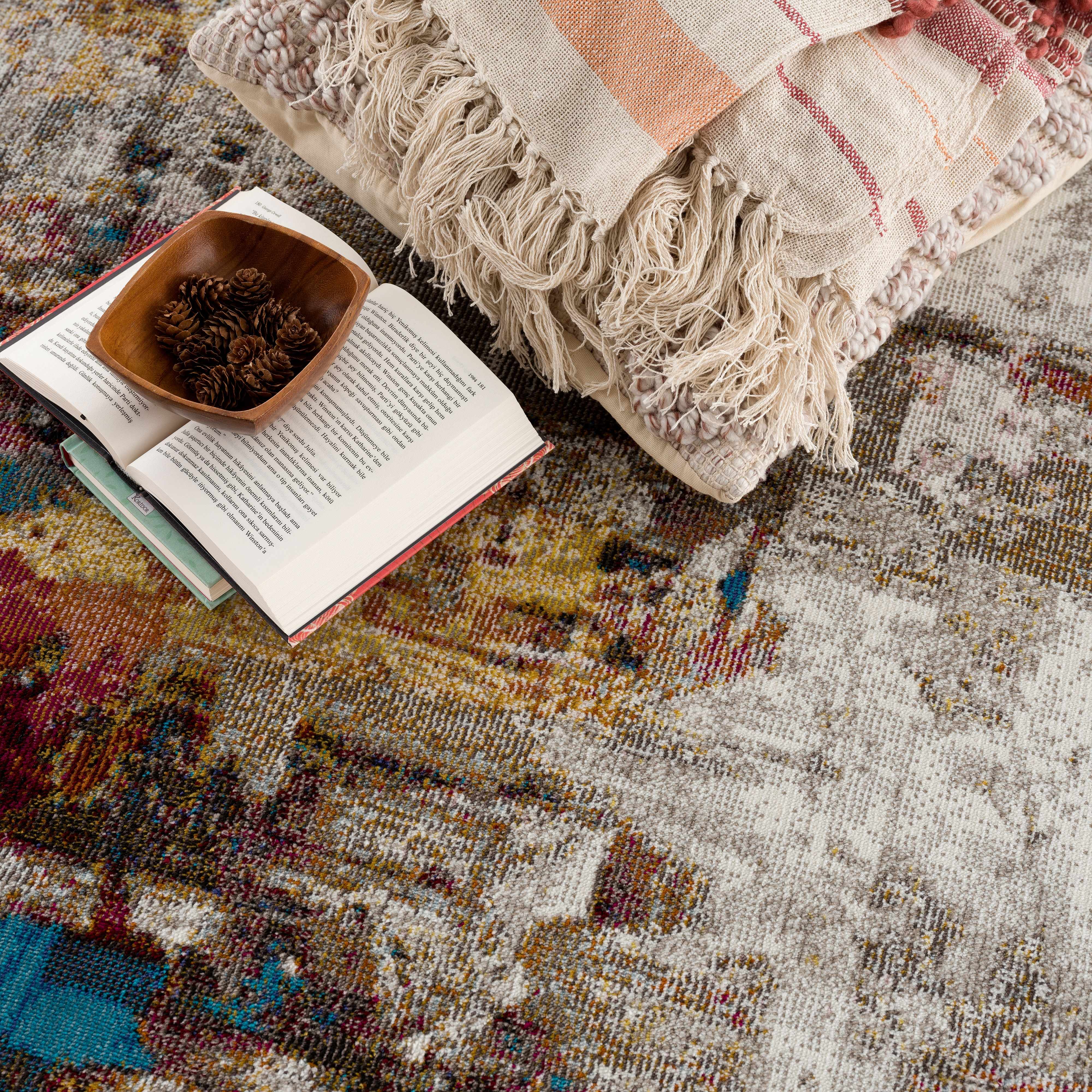 Mardin Abstract Area Rug - Clearance - Image 12