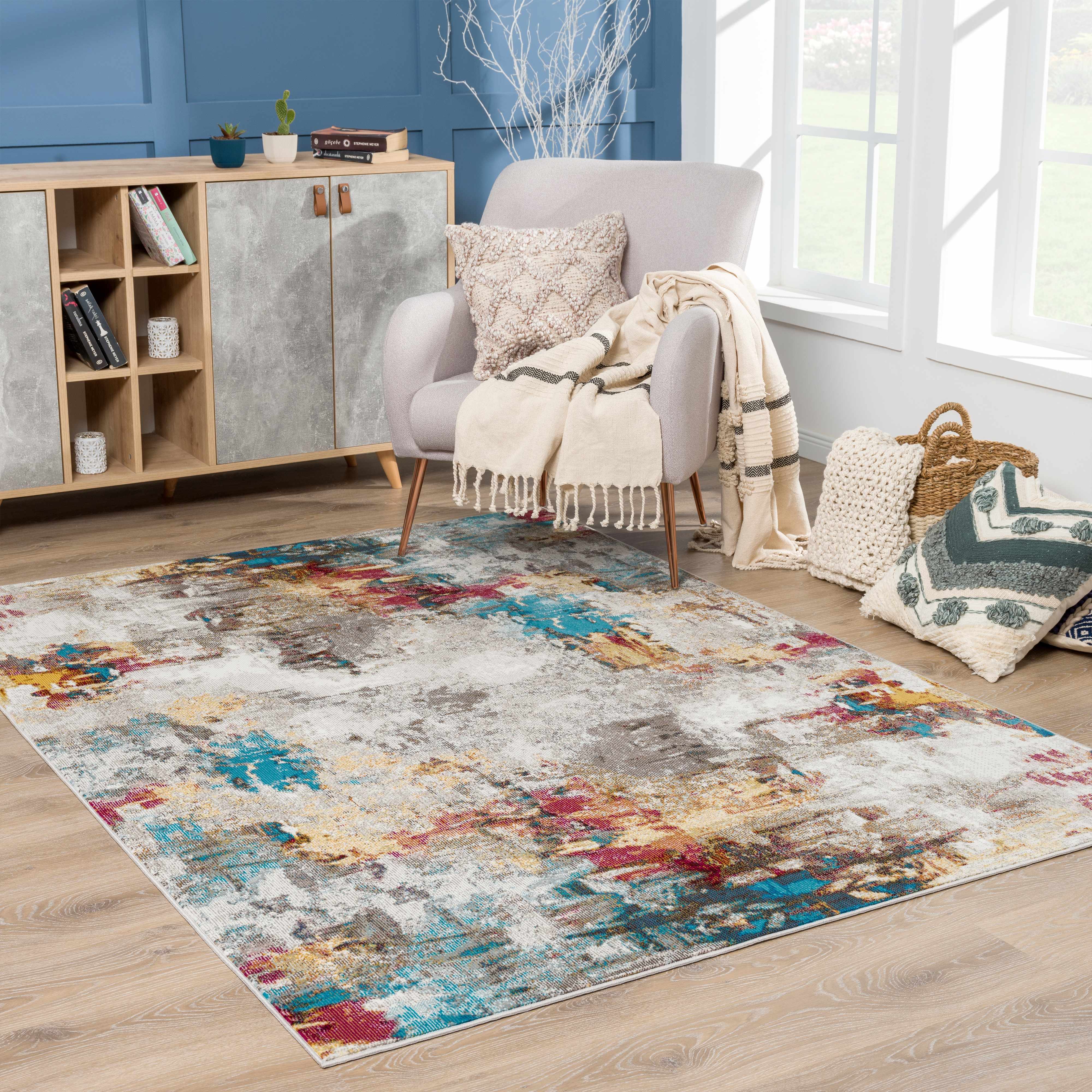 Mardin Abstract Area Rug - Clearance - Image 15