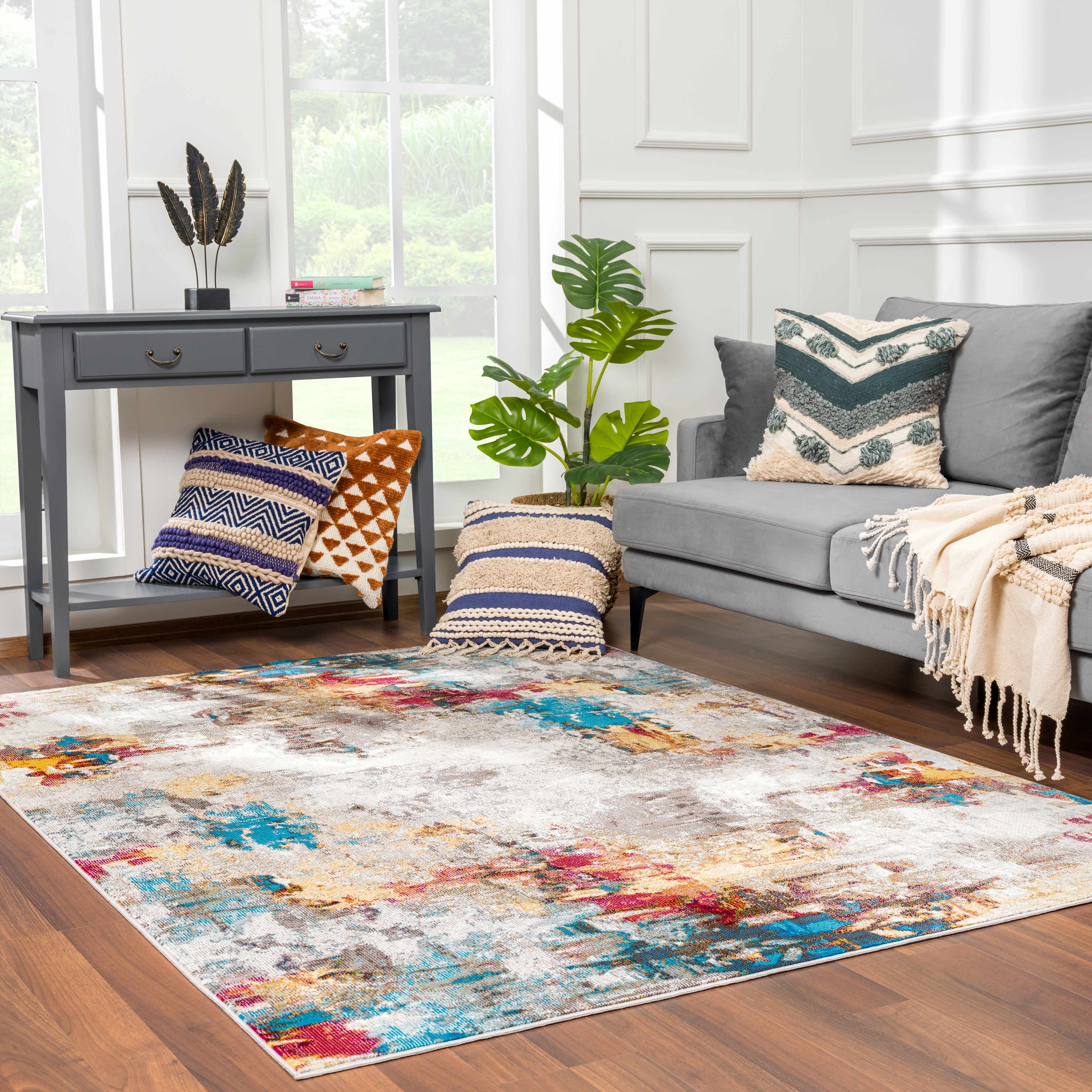 Mardin Abstract Area Rug - Clearance - Image 2