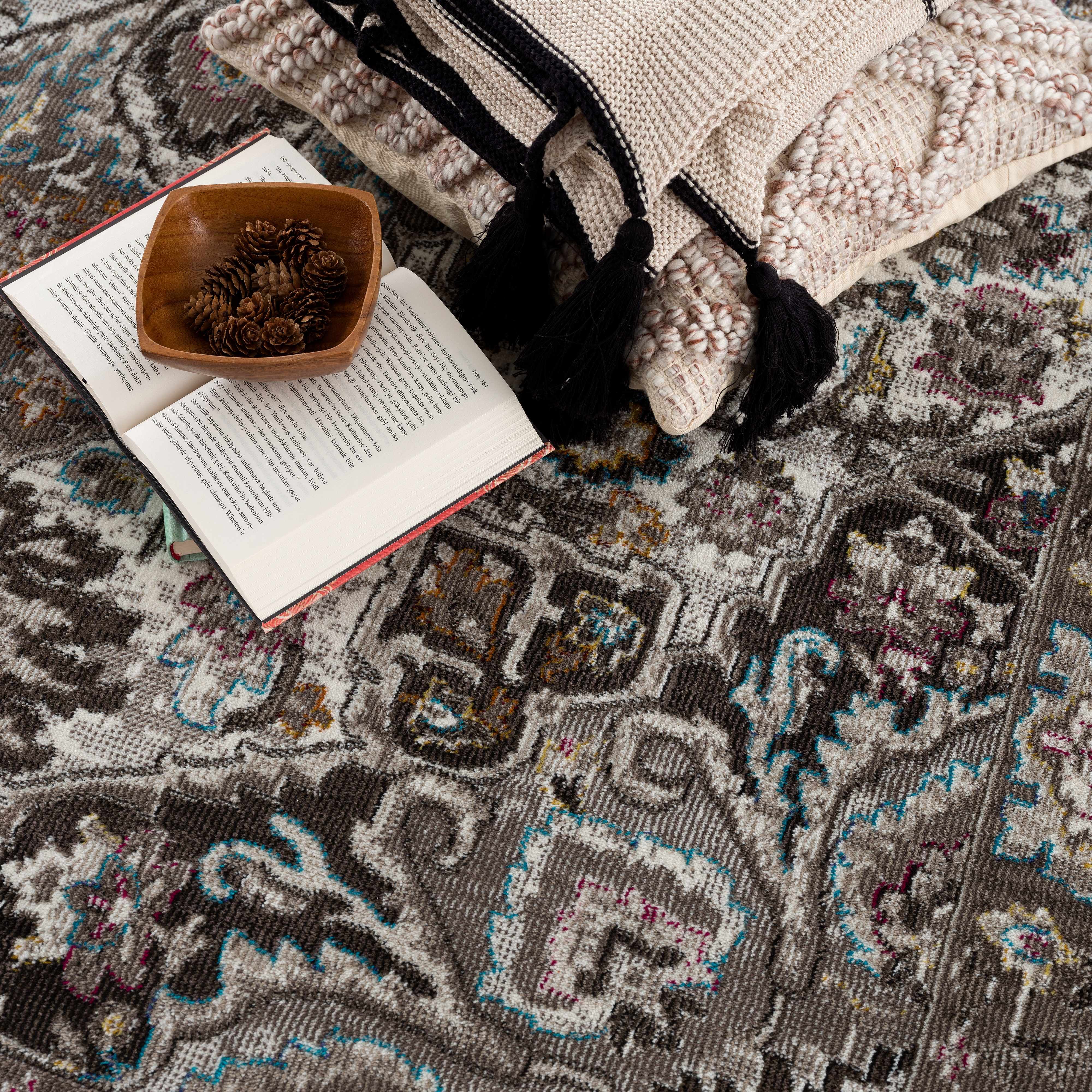 Mardin Brown Area Rug - Clearance - Image 12