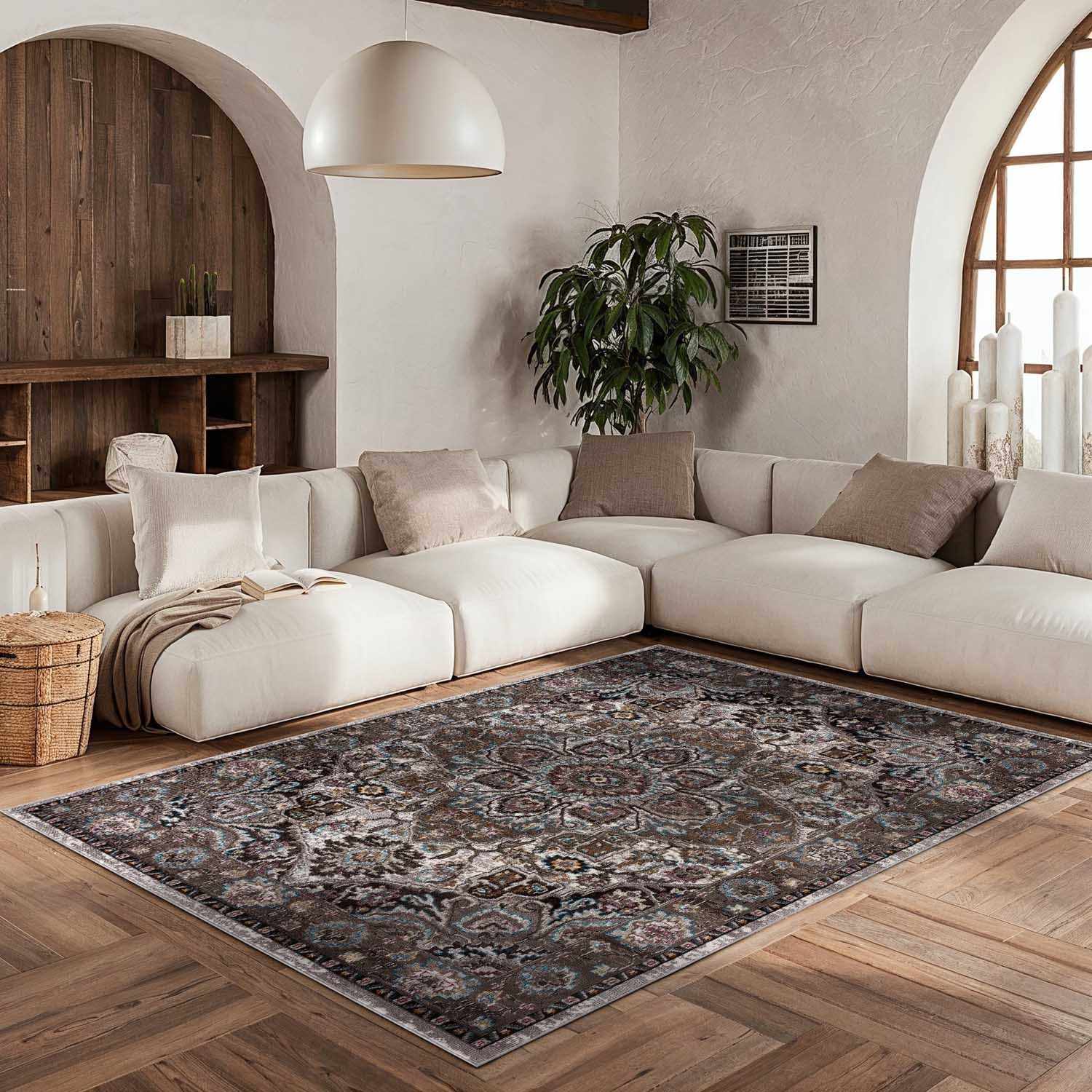 Mardin Brown Area Rug - Clearance - Image 18