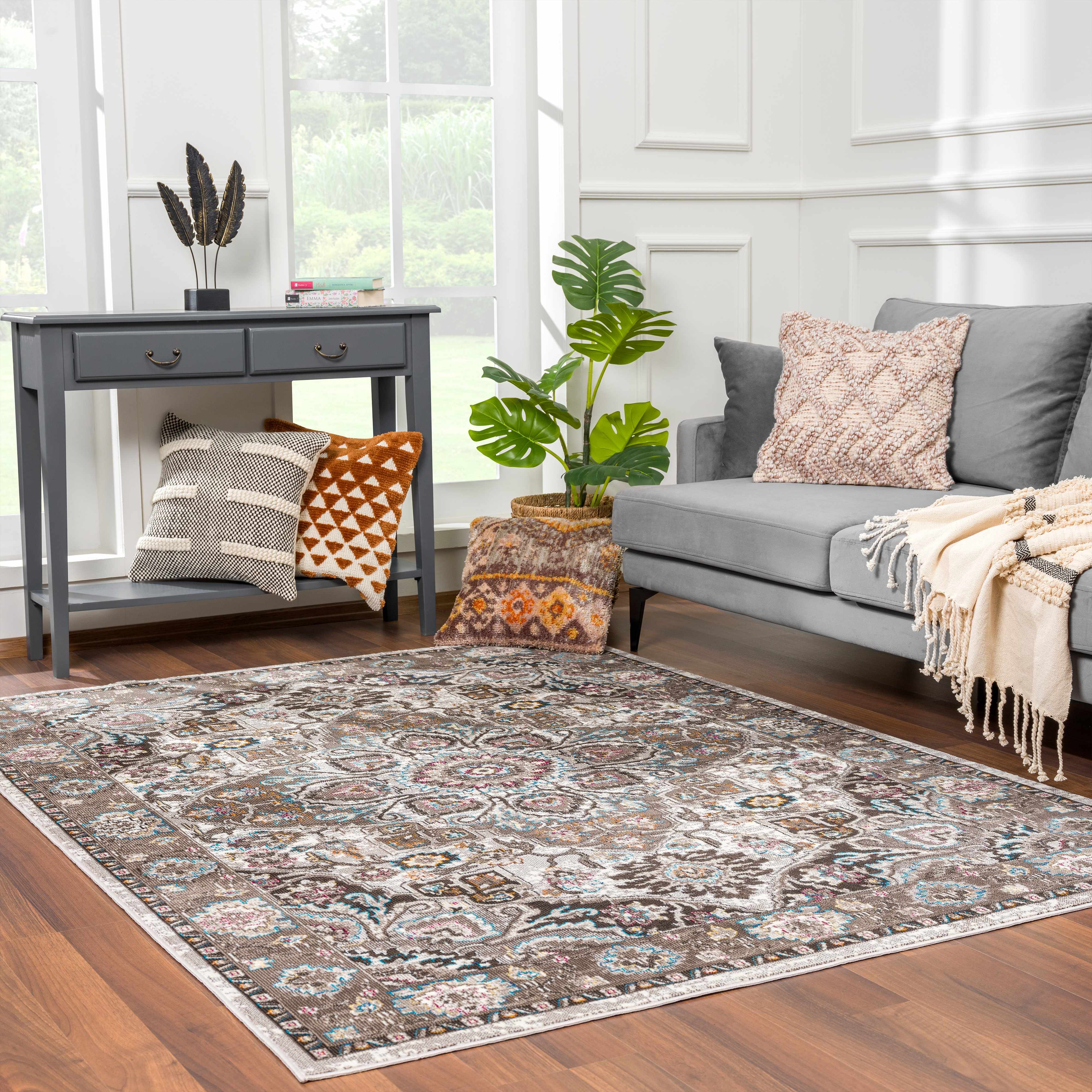 Mardin Brown Area Rug - Clearance - Image 2