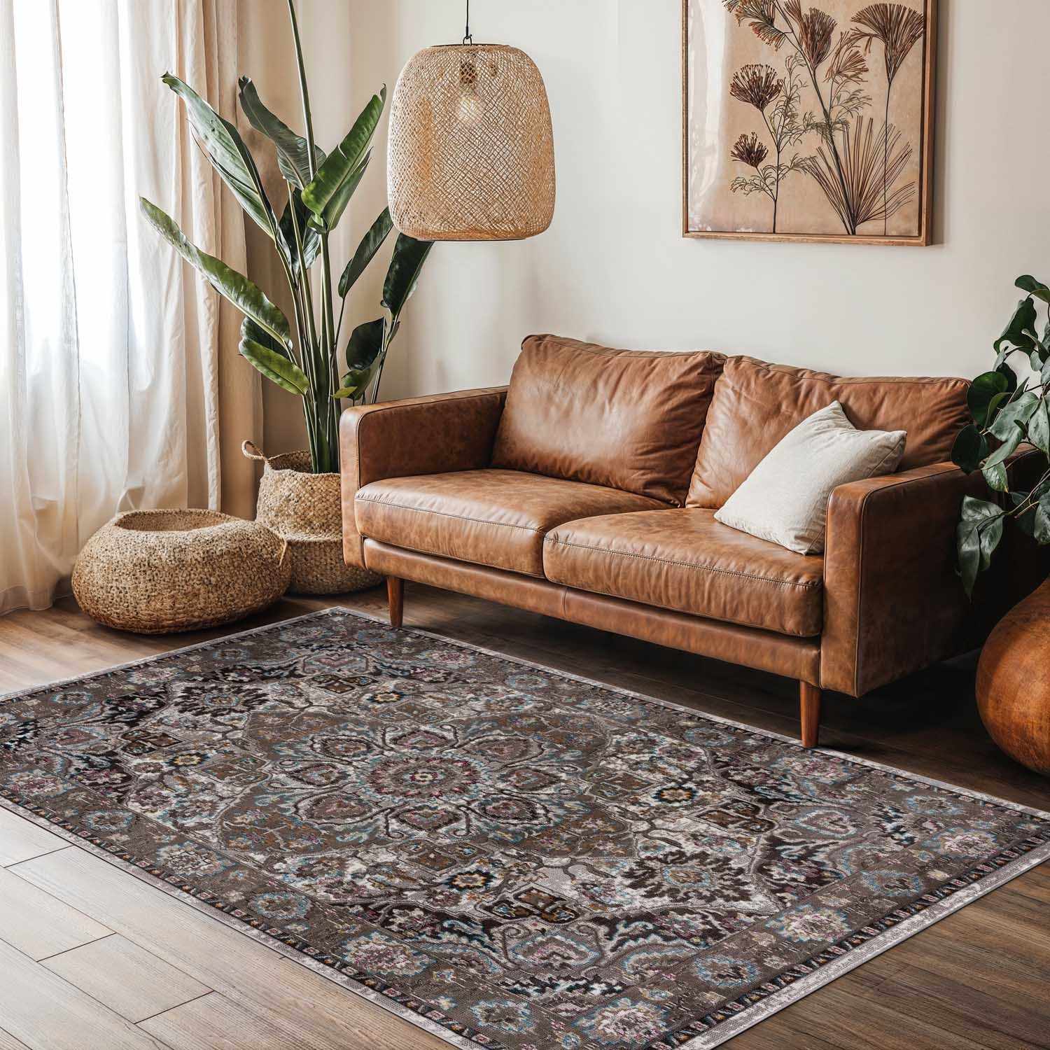 Mardin Brown Area Rug - Clearance - Image 20