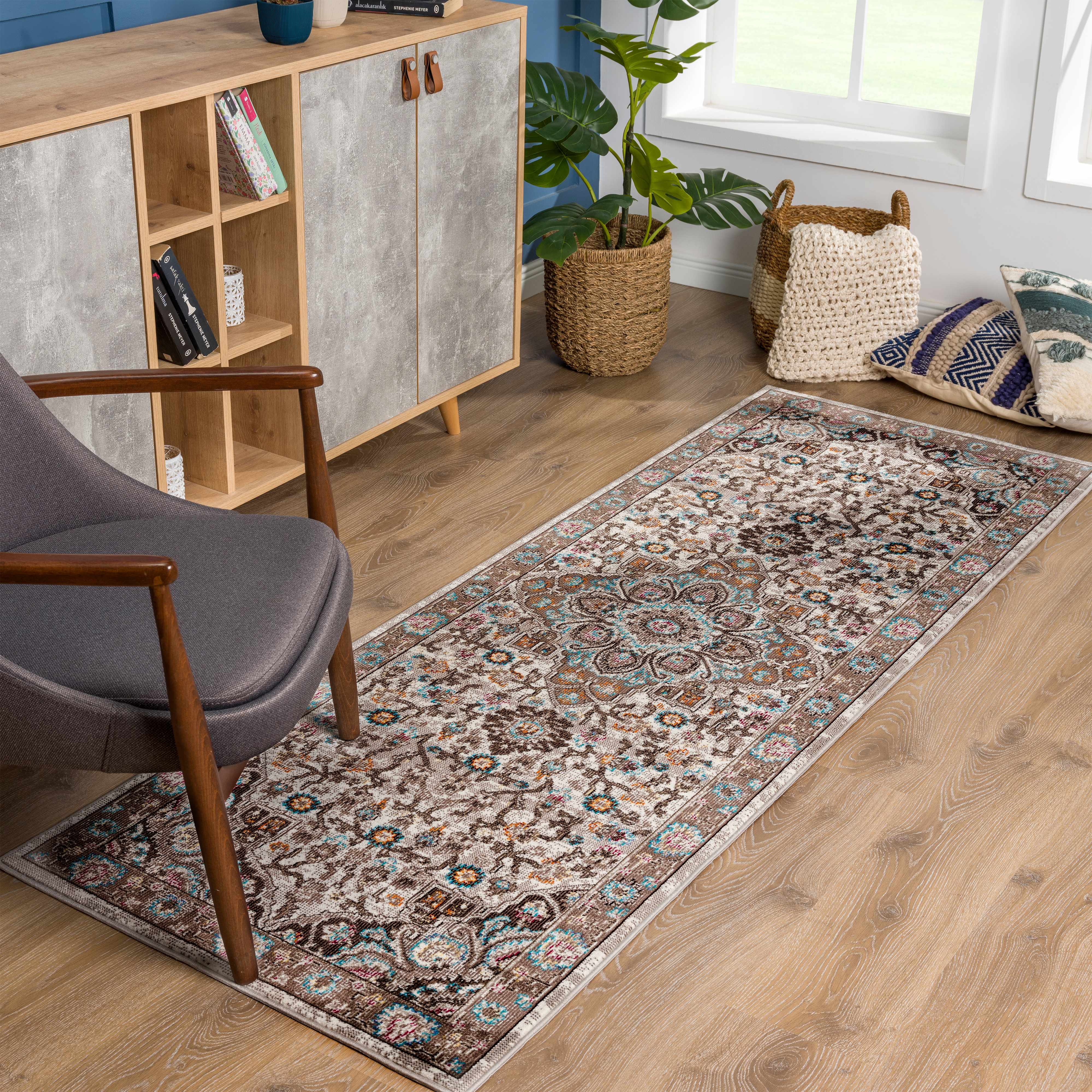 Mardin Brown Area Rug - Clearance - Image 3