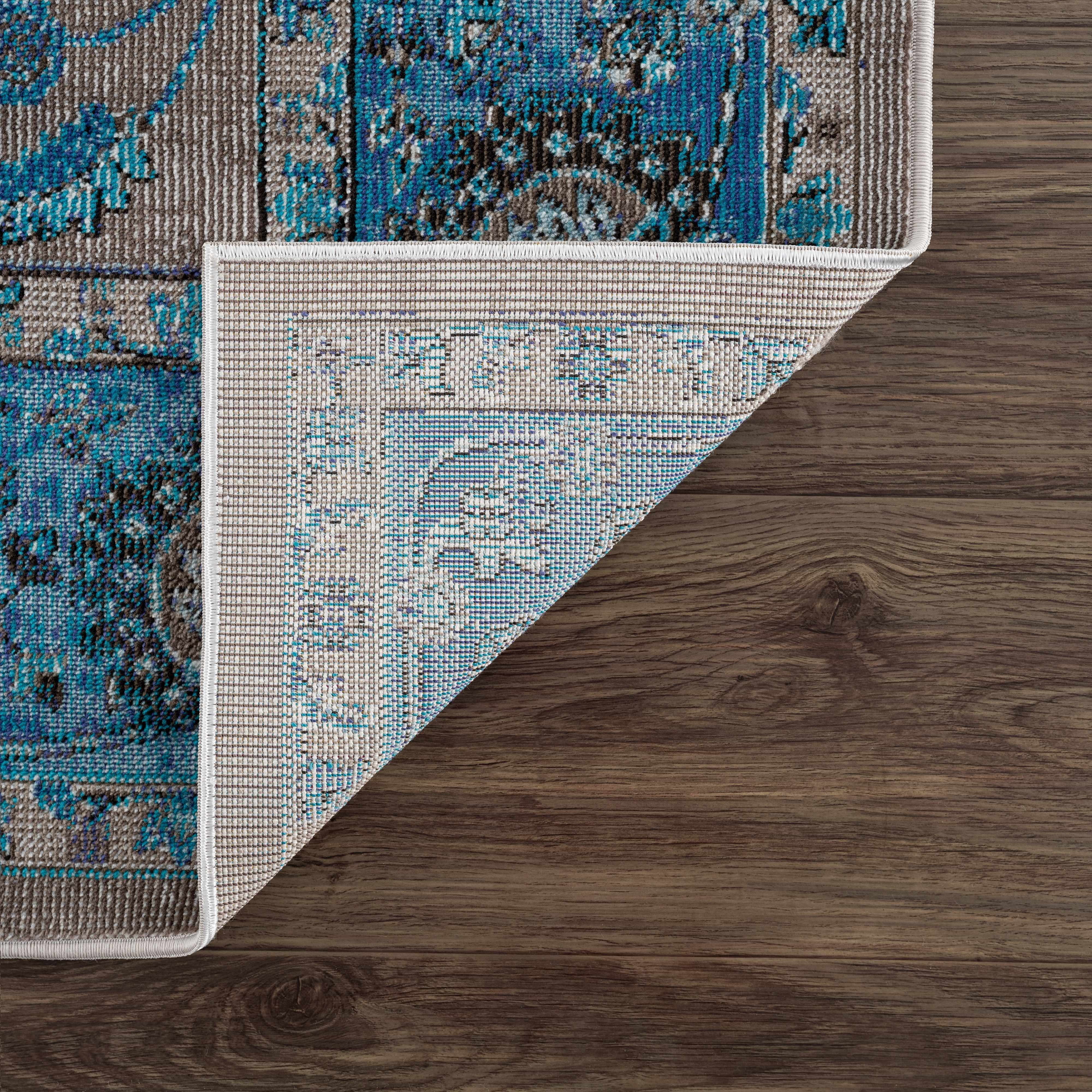 Mardina Turquoise Area Rug - Clearance - Image 5