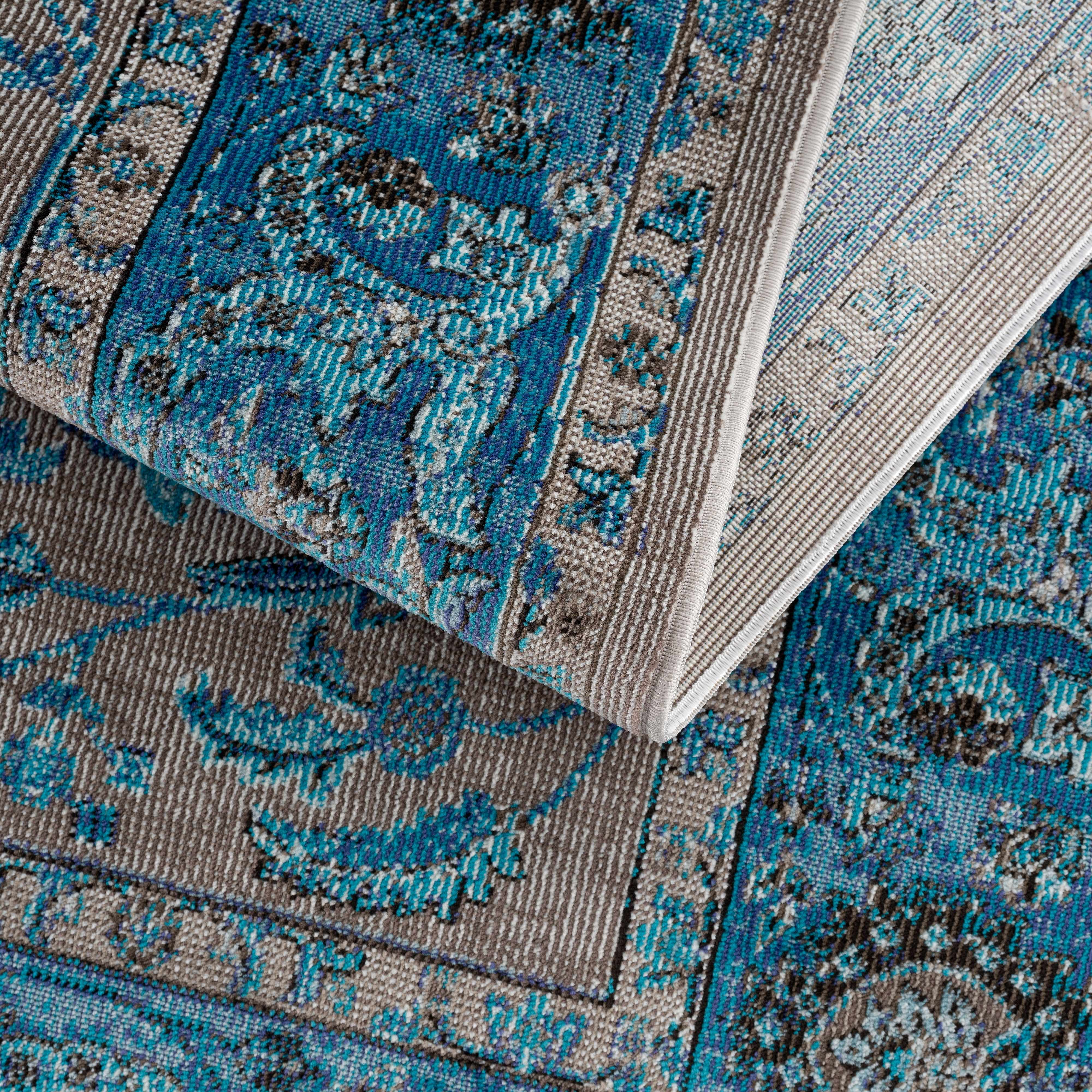 Mardina Turquoise Area Rug - Clearance - Image 7