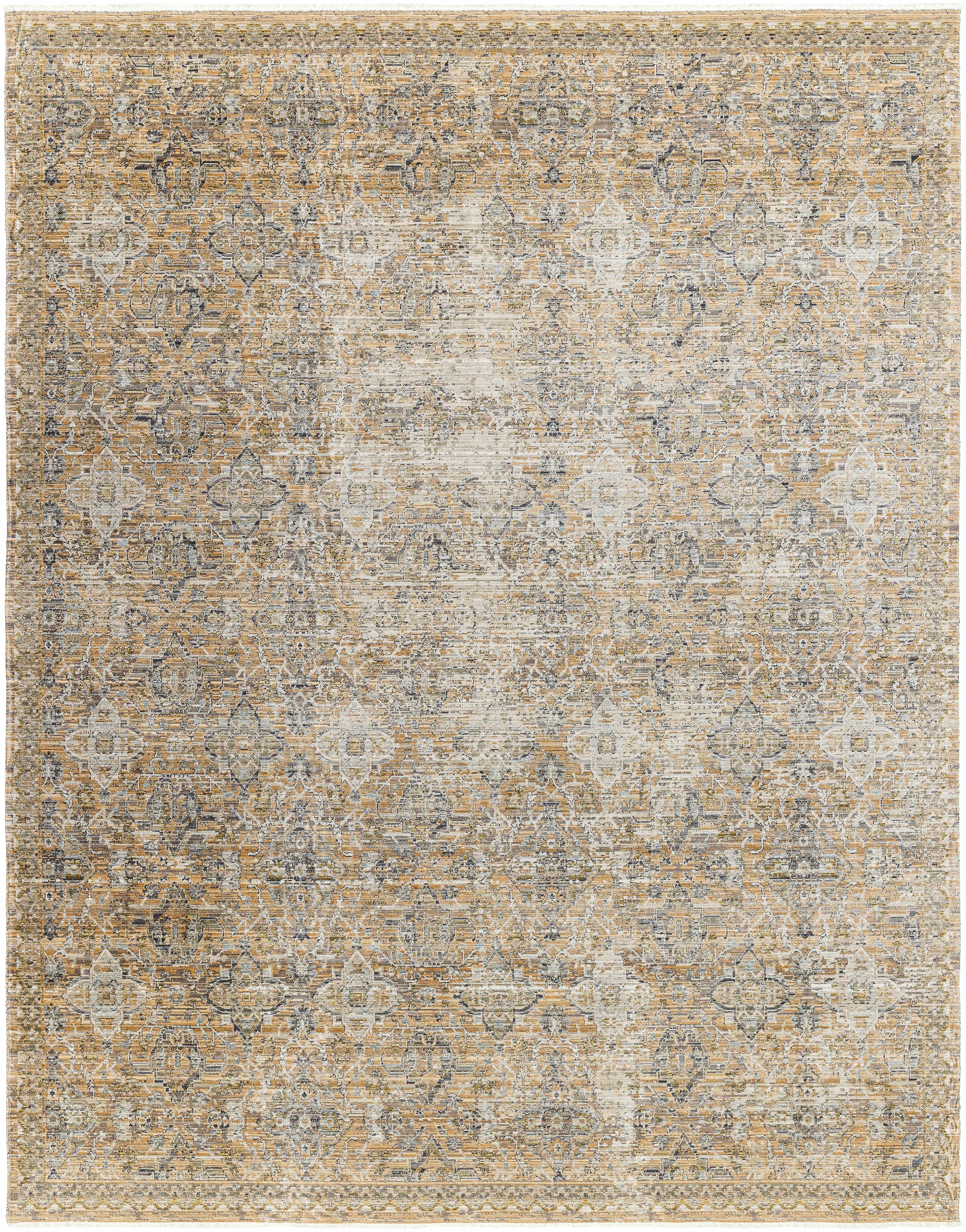 Margaret Beige & Blue Washable Rug - Becki Owens x Livabliss - Clearance - Image 3