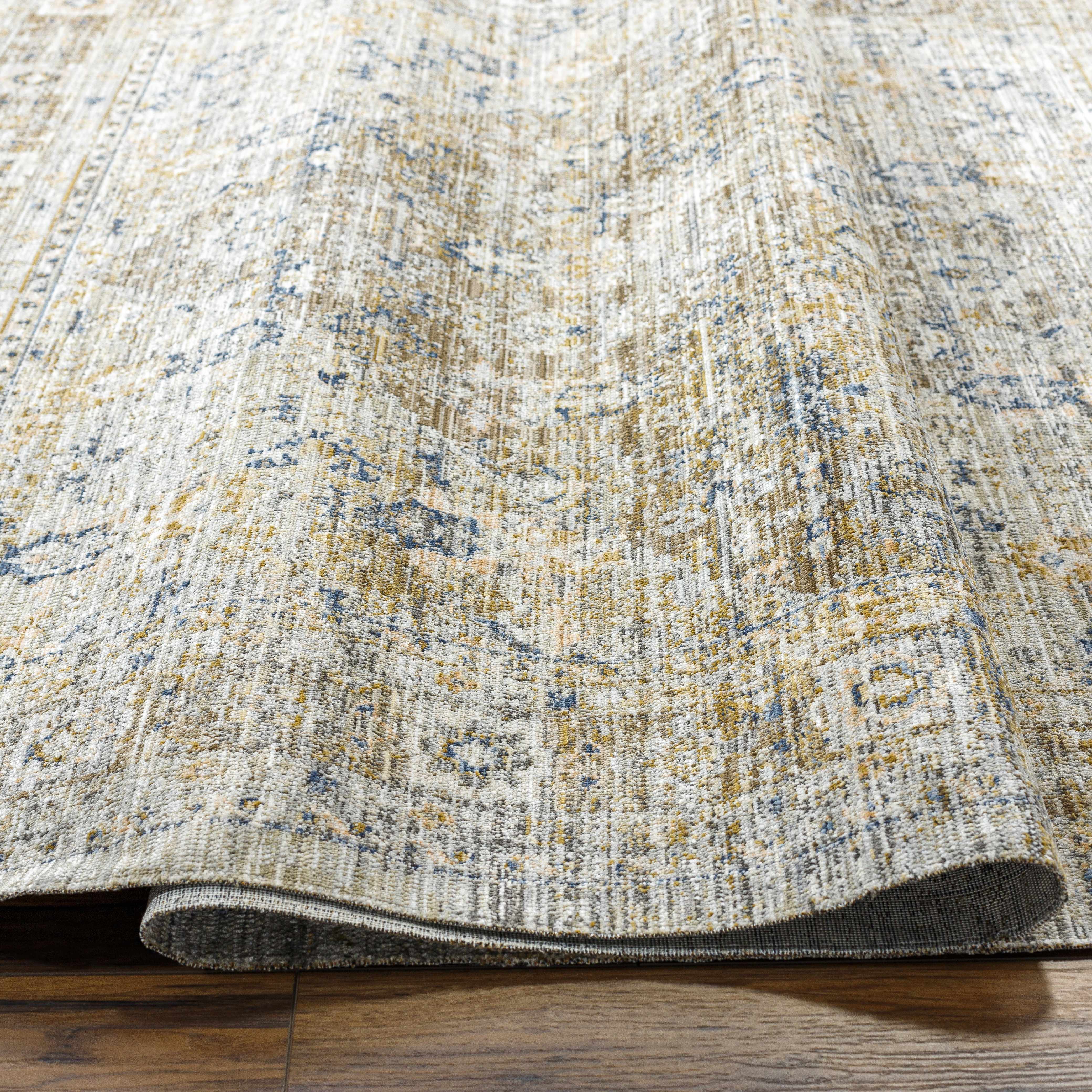 Margaret Damask Brown Washable Area Rug - Becki Owens x Livabliss - Image 8