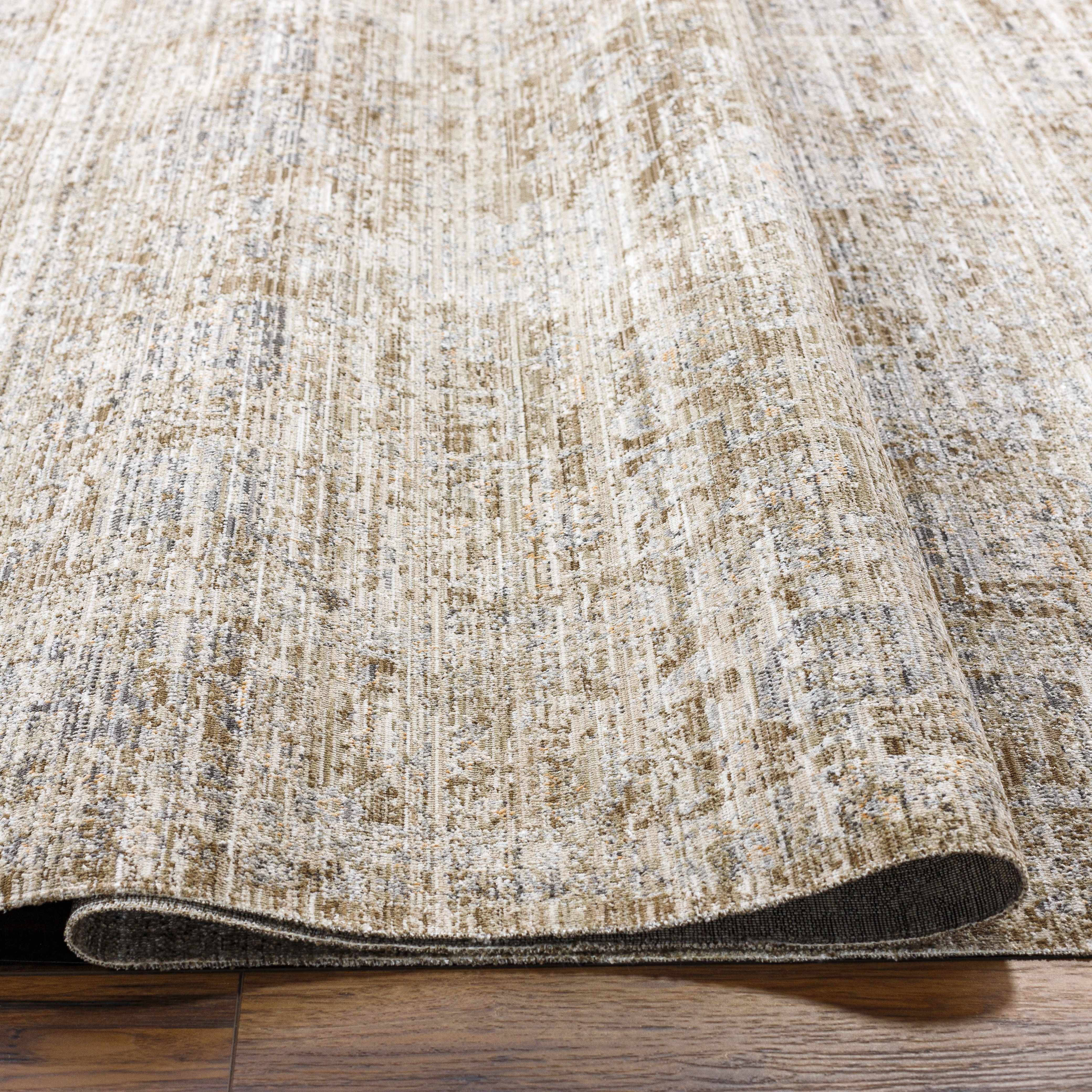 Margaret Damask Dark Sage Washable Area Rug - Becki Owens x Livabliss - Image 9