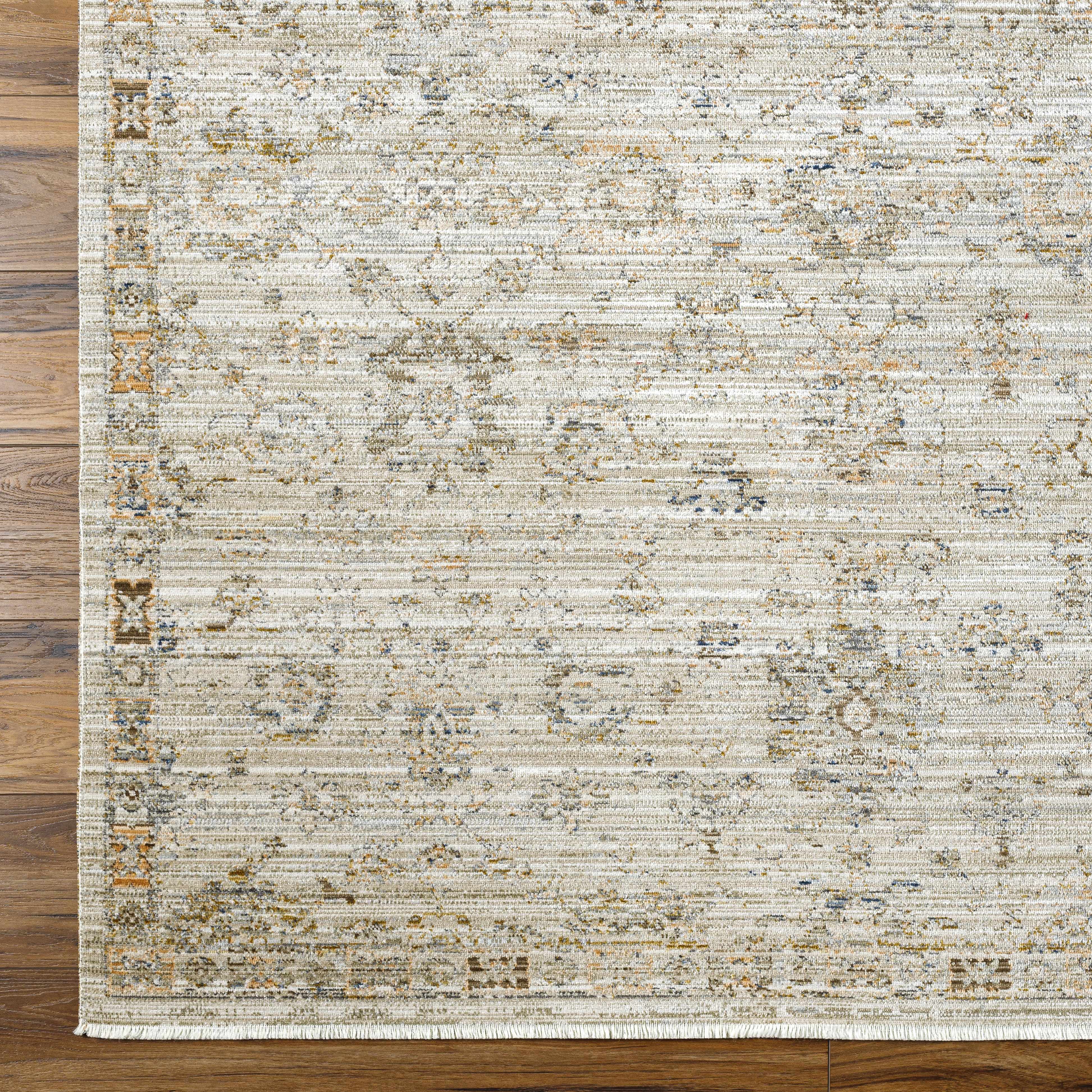 Margaret Damask Gray Washable Rug - Becki Owens x Livabliss - Image 9