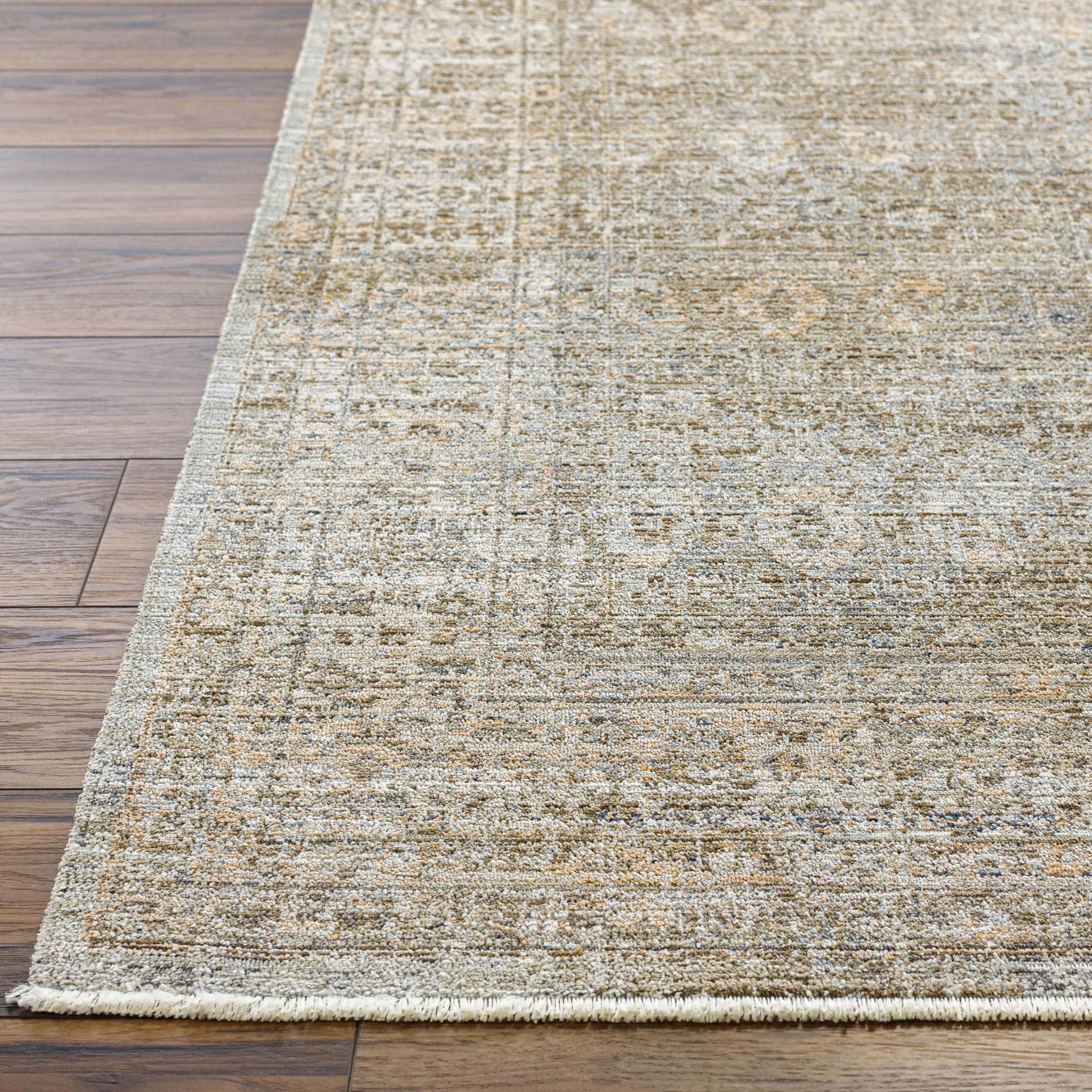 Margaret Damask Sage & Gray Washable Area Rug - Becki Owens x Livabliss - Image 3