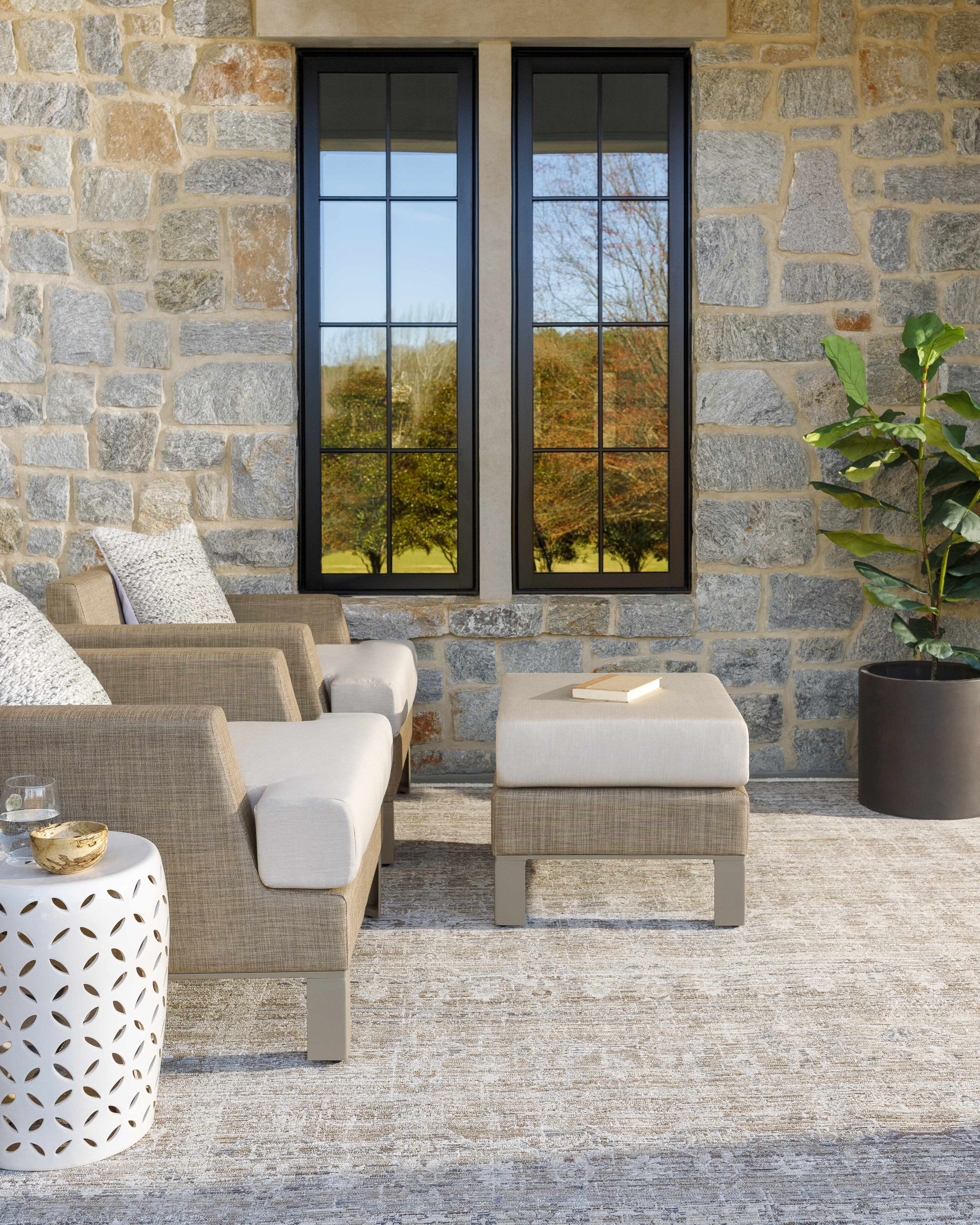 Margaret Damask Sage Washable Area Rug - Becki Owens x Livabliss - Image 5