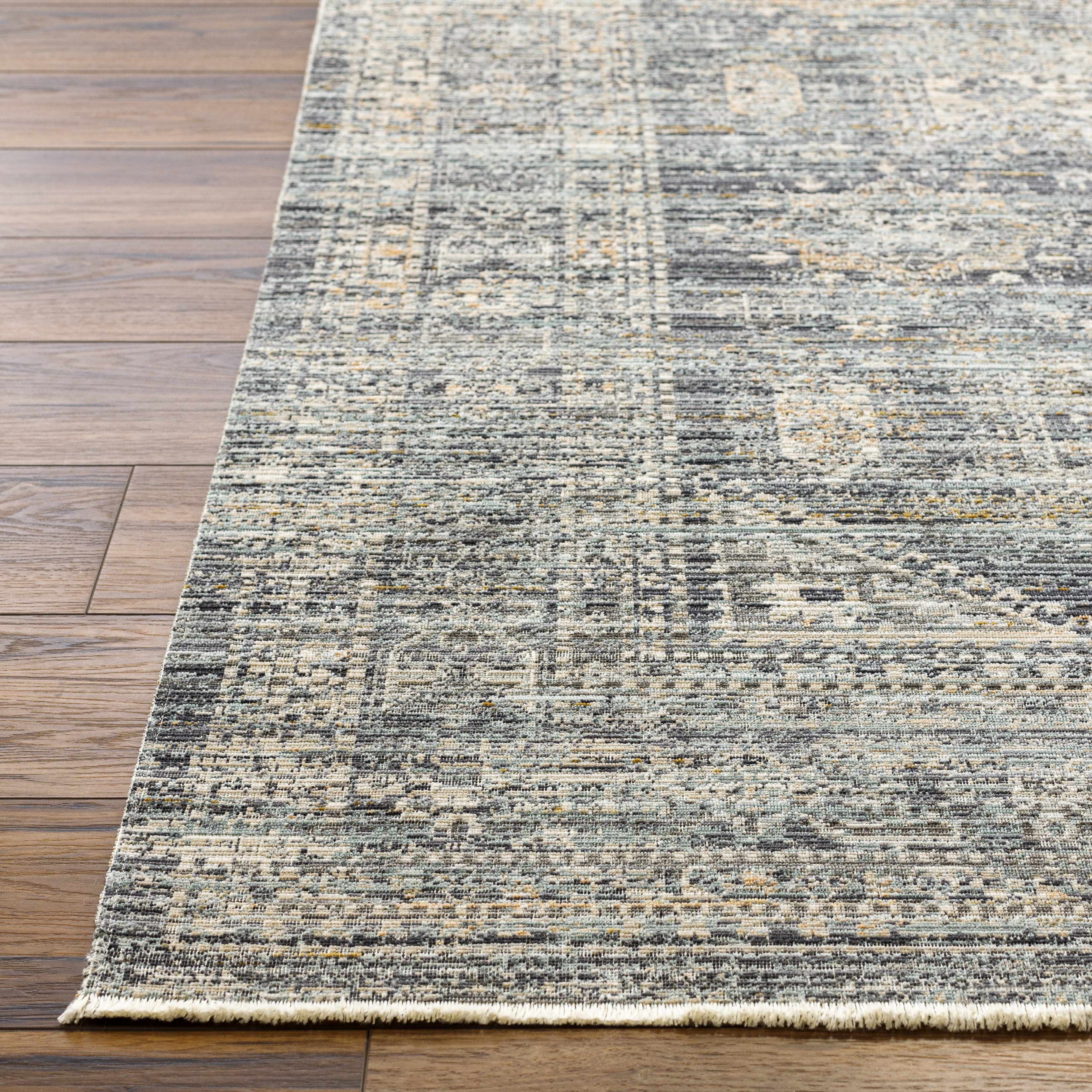 Margaret Medallion Navy Washable Area Rug - Livabliss x Becki Owens - Image 4