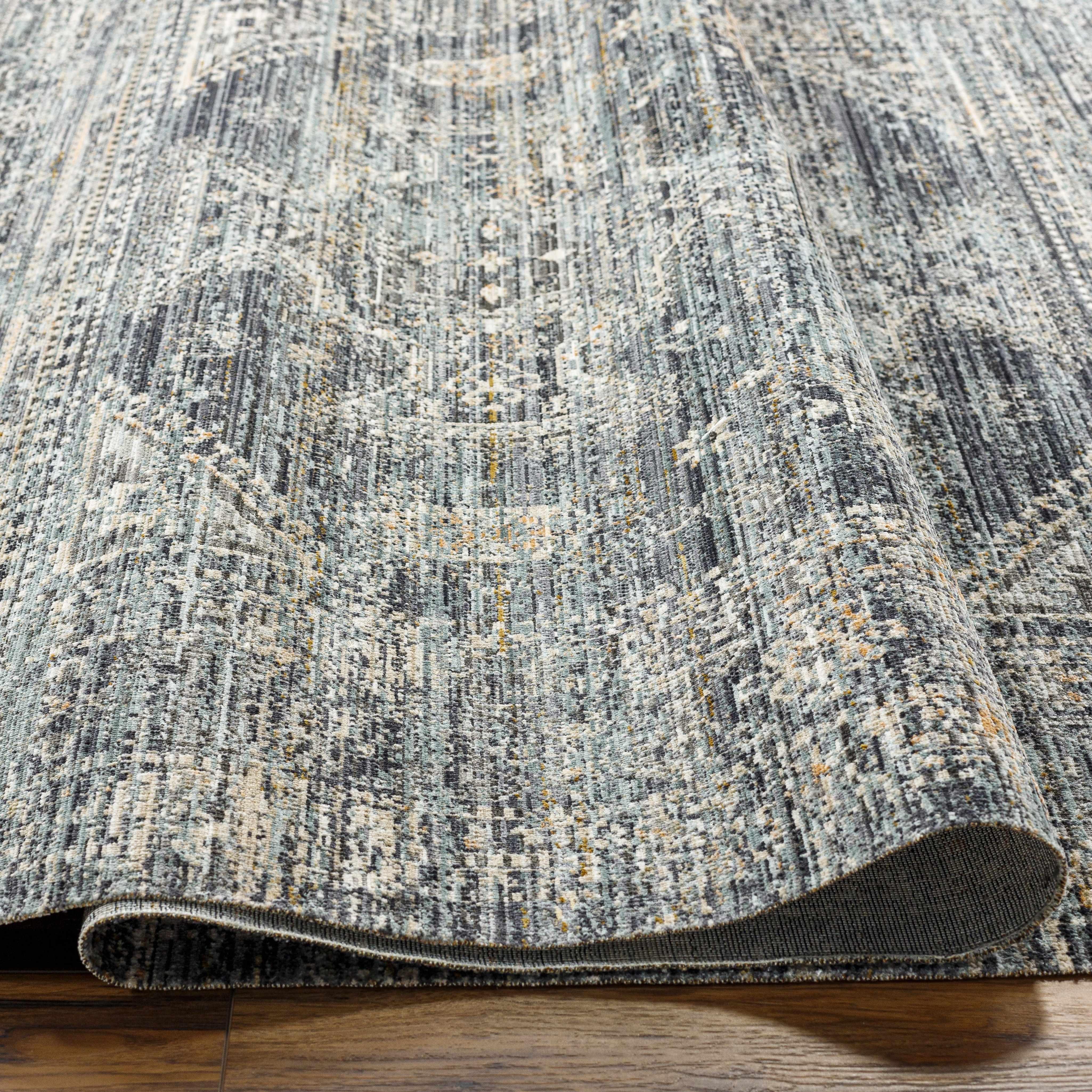 Margaret Medallion Navy Washable Area Rug - Livabliss x Becki Owens - Image 7