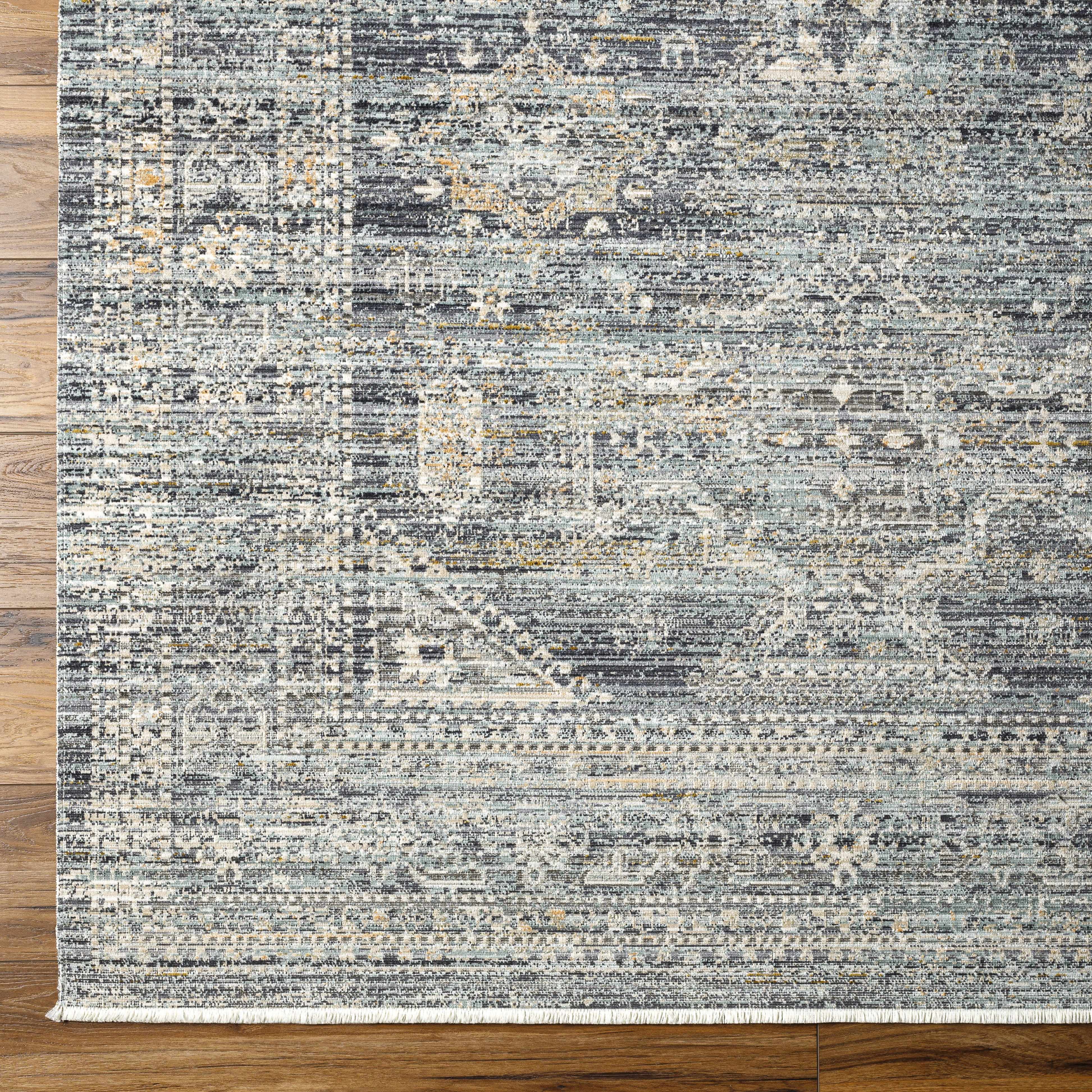 Margaret Medallion Navy Washable Area Rug - Livabliss x Becki Owens - Image 8