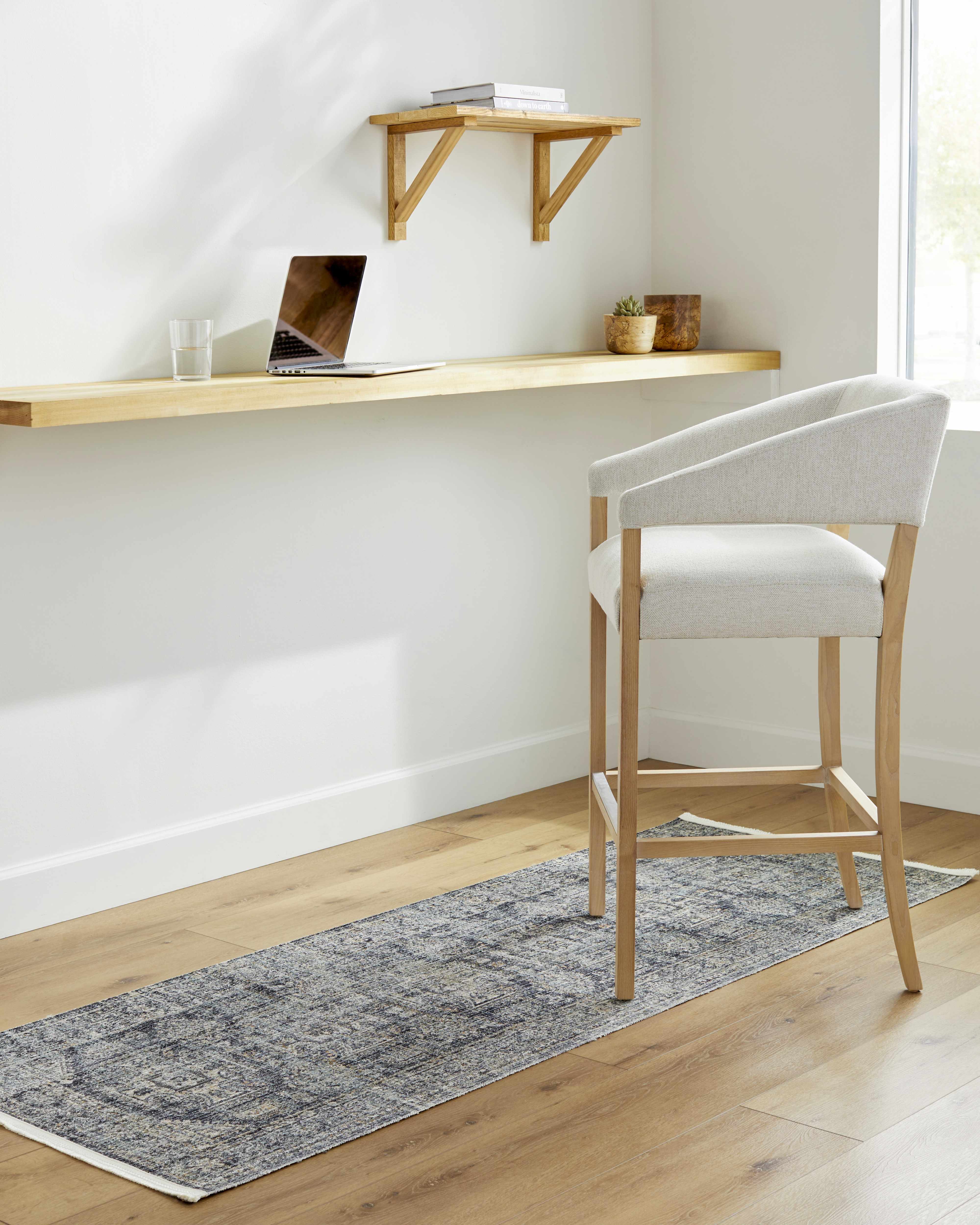 Margaret Medallion Navy Washable Area Rug - Livabliss x Becki Owens - Image 9