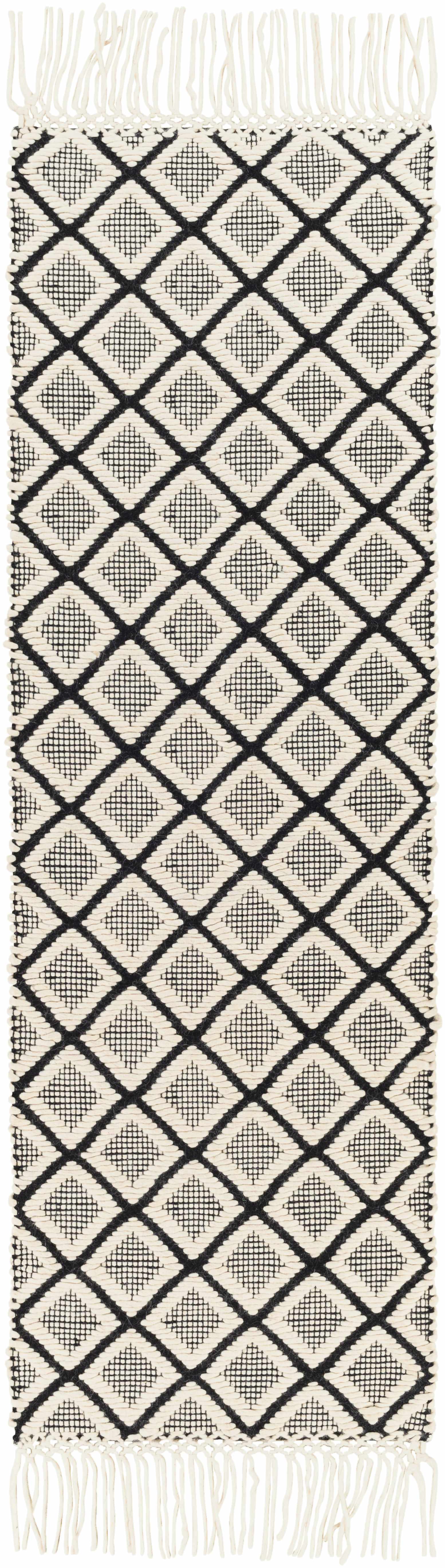 Maria Textured Hand Woven Wool Rug - Clearance - Image 7