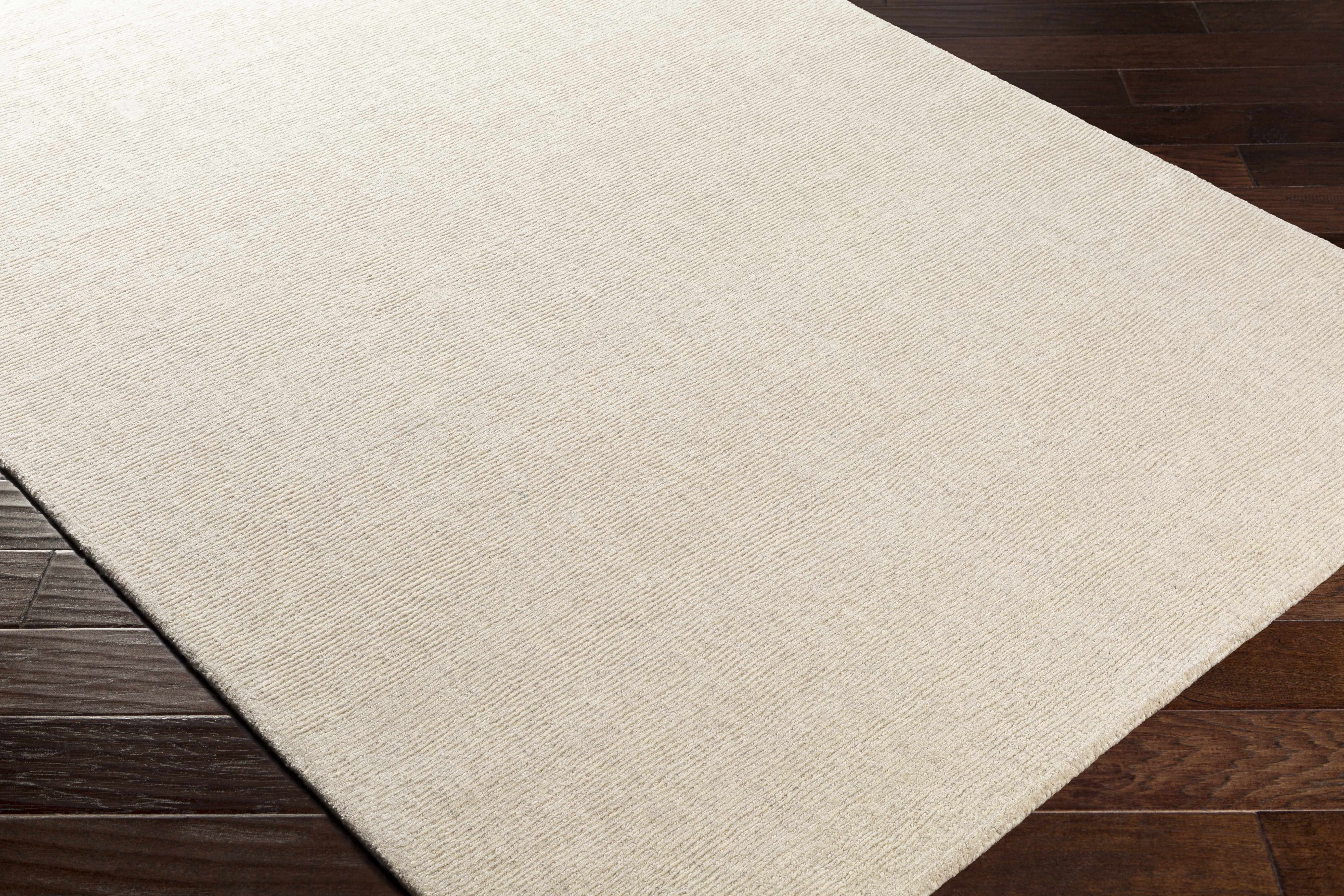 Mariba Ivory Wool Area Rug - Image 3