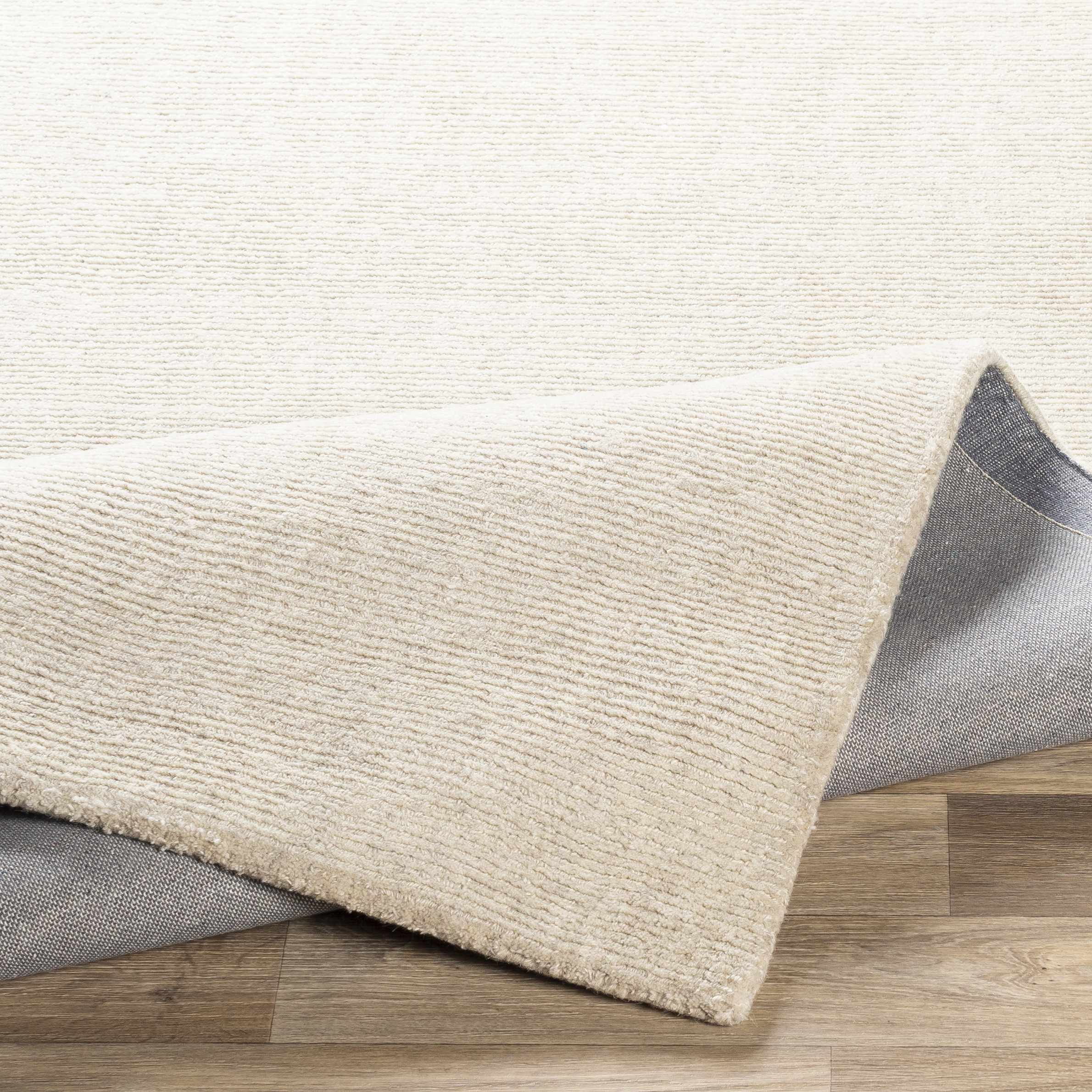 Mariba Ivory Wool Area Rug - Image 4
