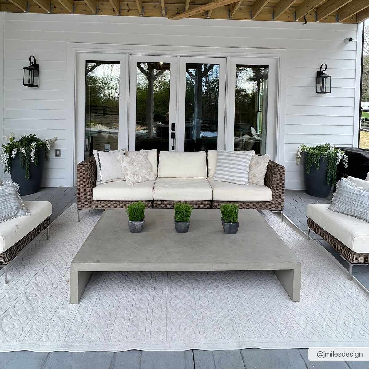Maribyrnong 3D Outdoor Area Rug - Image 3